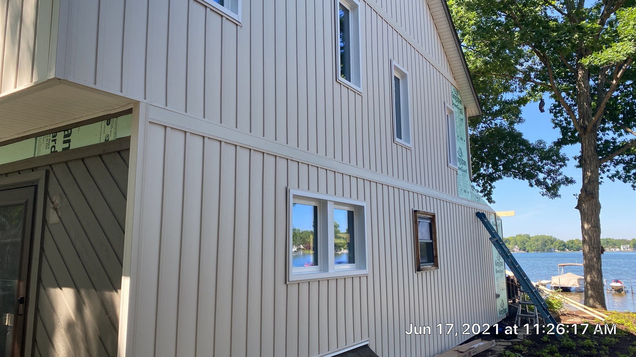 Siding Replacement using CertainTeed Board & Batten by 180 Contractors
