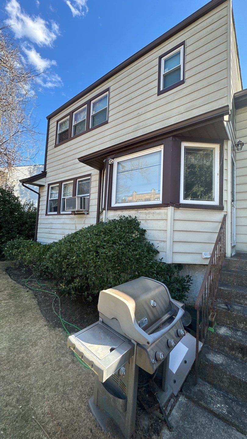 **Project Showcase: Complete Gutter & Leader System Replacement in Woodmere, NY** π β¨ by Above All Gutters