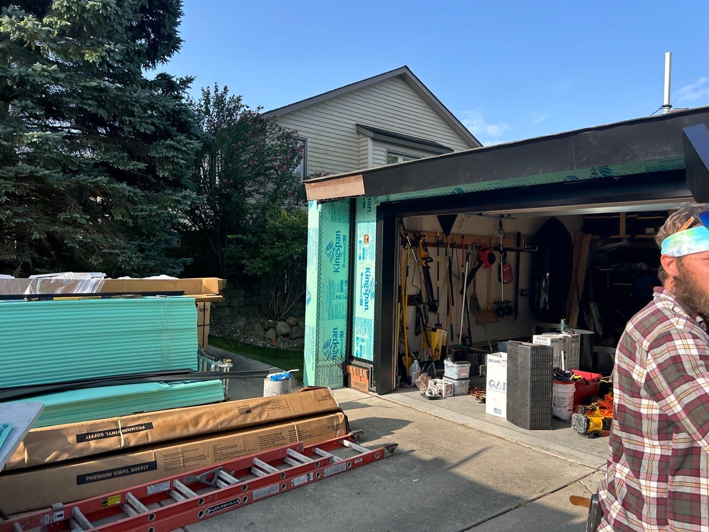 Siding Replacement using Alside 7" B&B by 180 Contractors