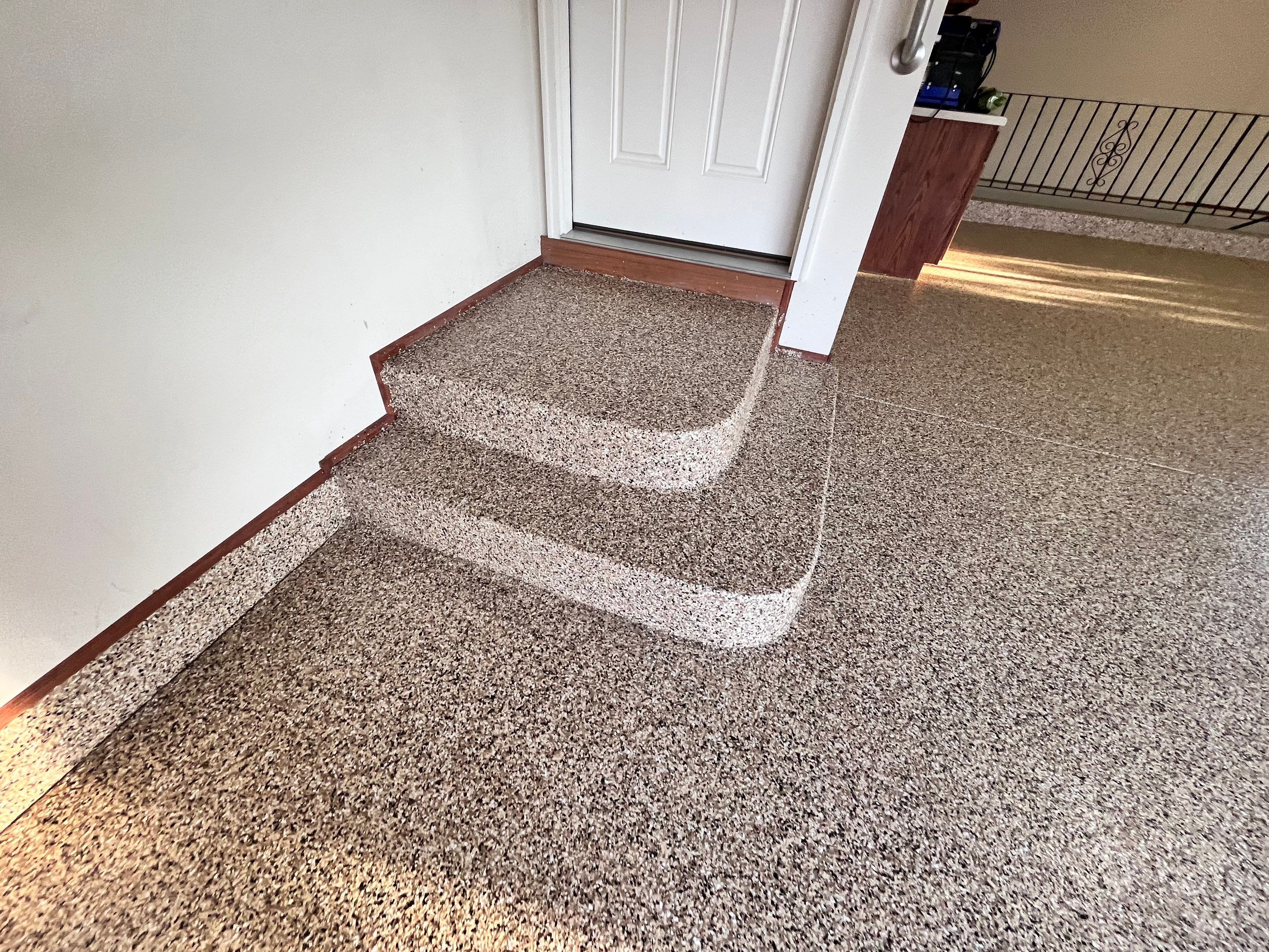 Outback Garage Floor Coating  by Level 10 Coatings