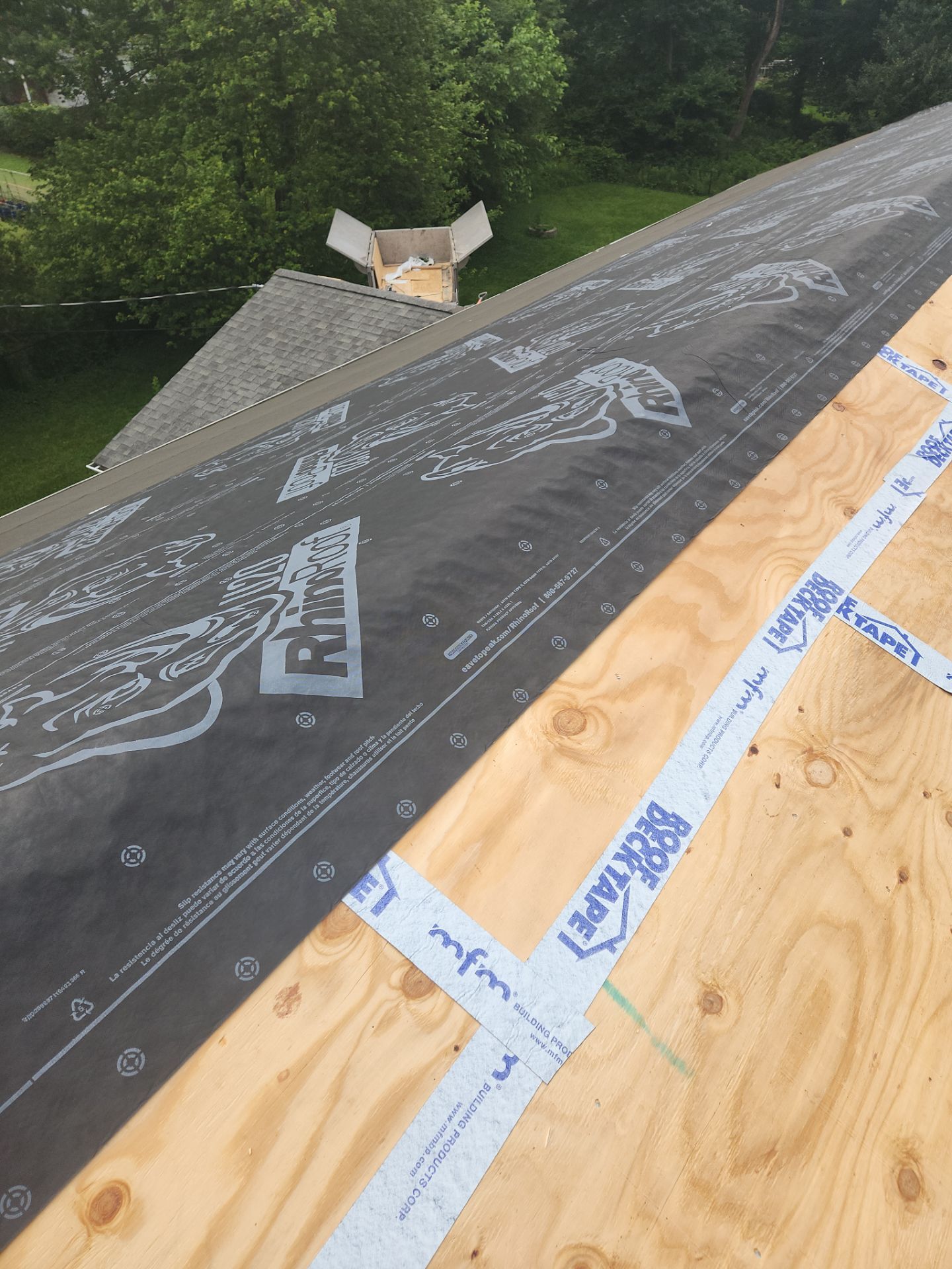 Residential Roofing Installation using Owens Corning TruDefinition Duration AR - Williamsburg Gray by A Plus Exterior