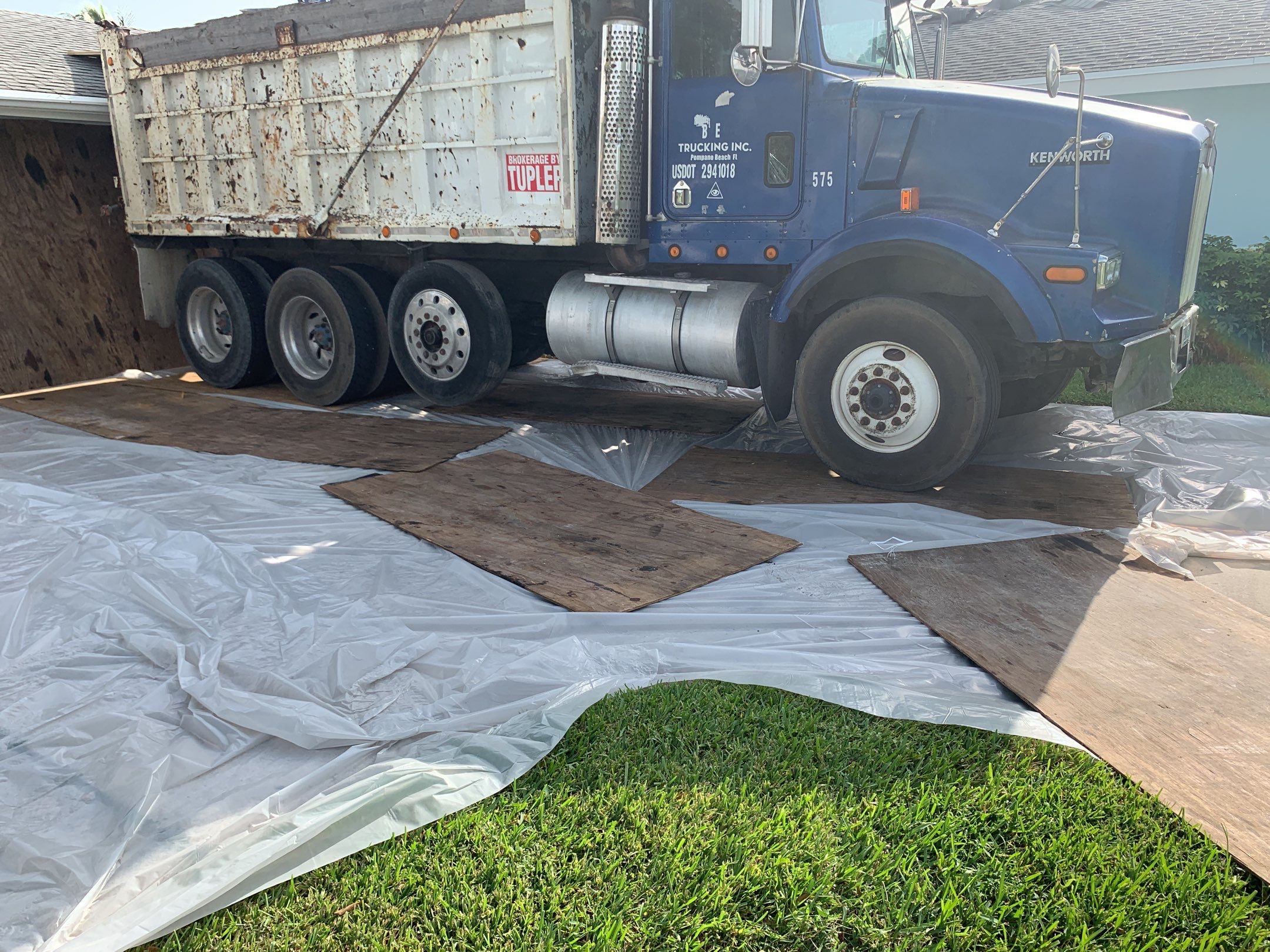 Residential Roofing Installation using 1" Nail strip metal roof by BLUES BROTHERS CONSTRUCTION CORP