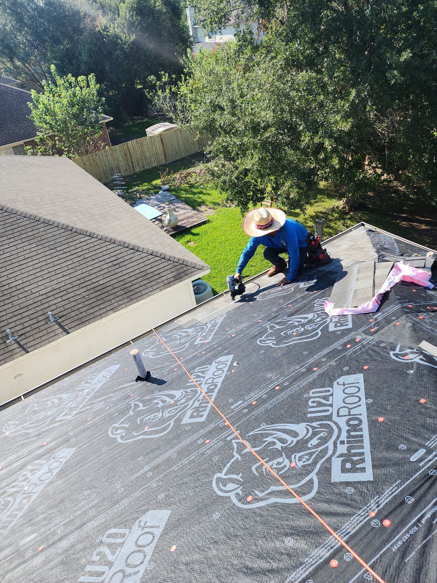 Residential Roofing Repair using Owen's Corning Duration (Lifetime) Shingles by Roof Repair Company