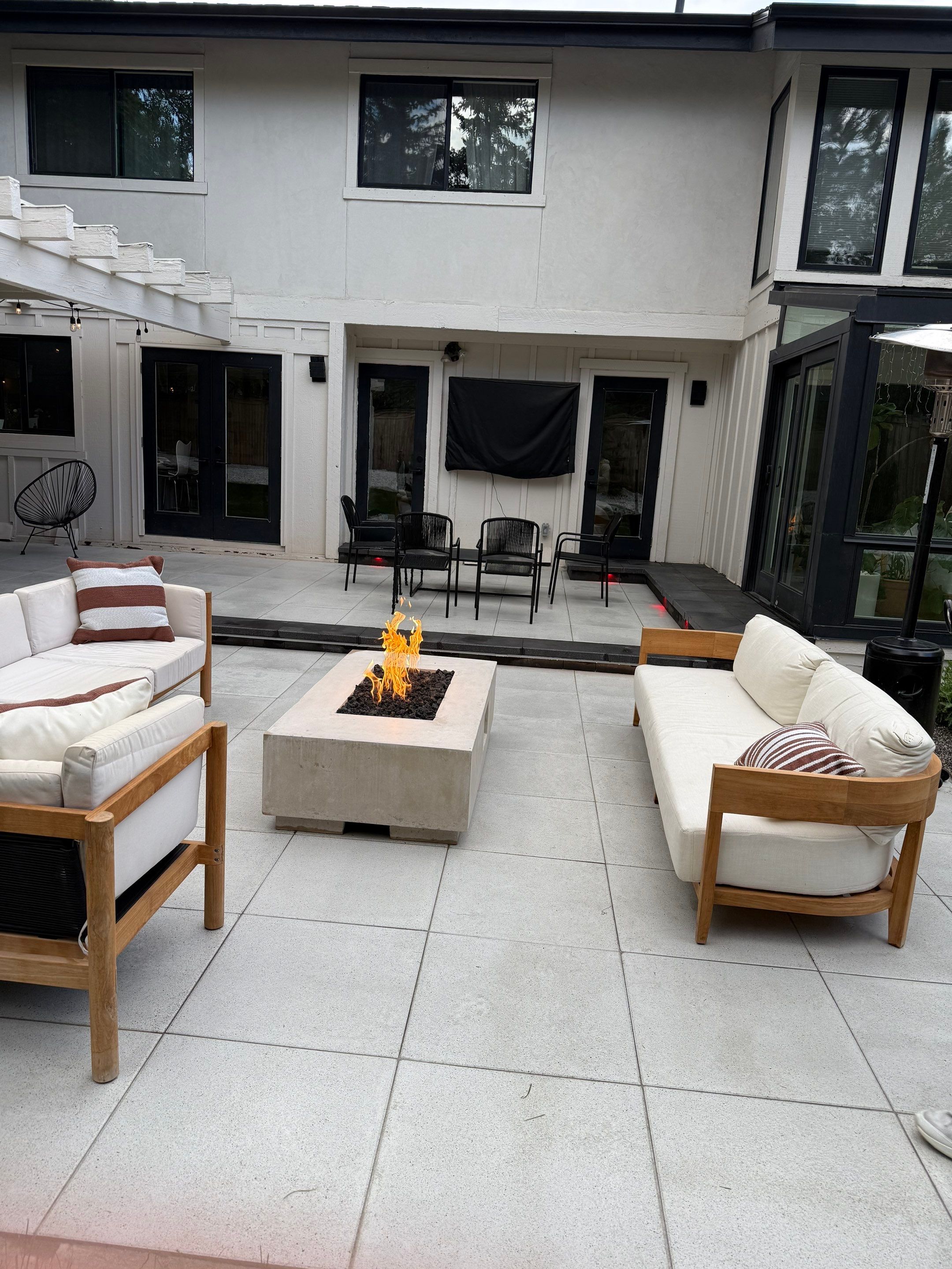 Modern Patio by JRM landscape & design