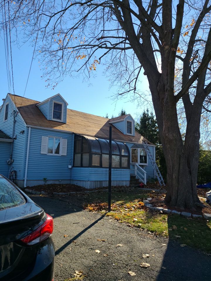 Residential Roofing Installation using Owens Corning TruDefinition Quarry Gray by A Plus Exterior
