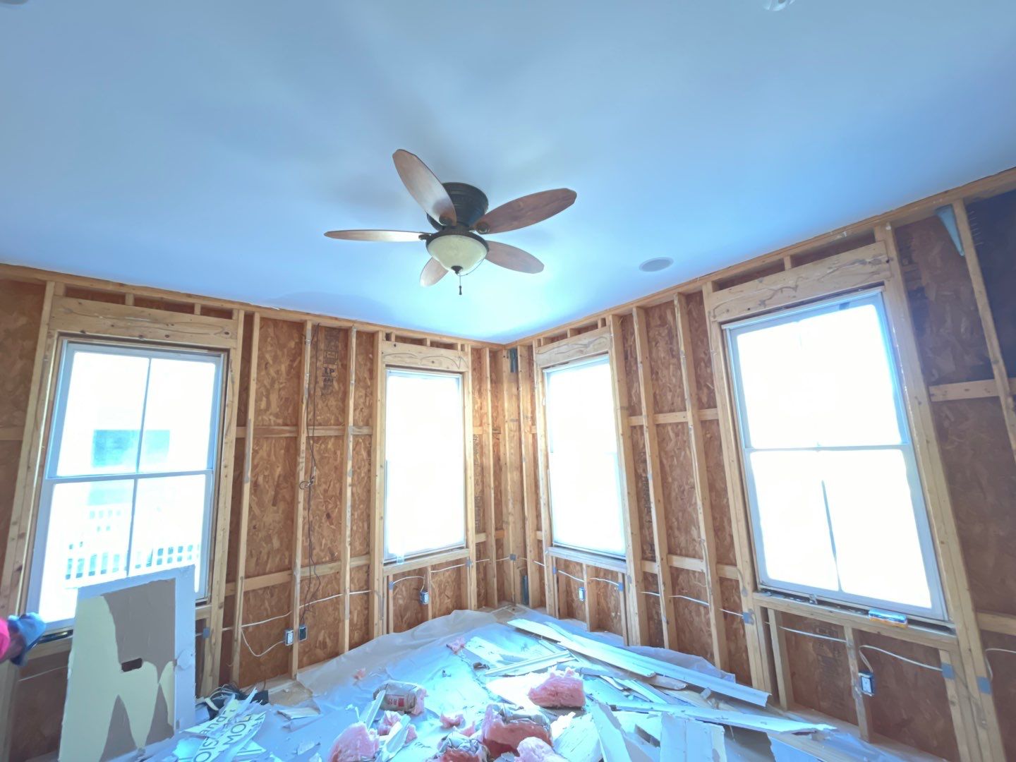 Fire mitigation with structure clean by EAS Environmental, LLC.