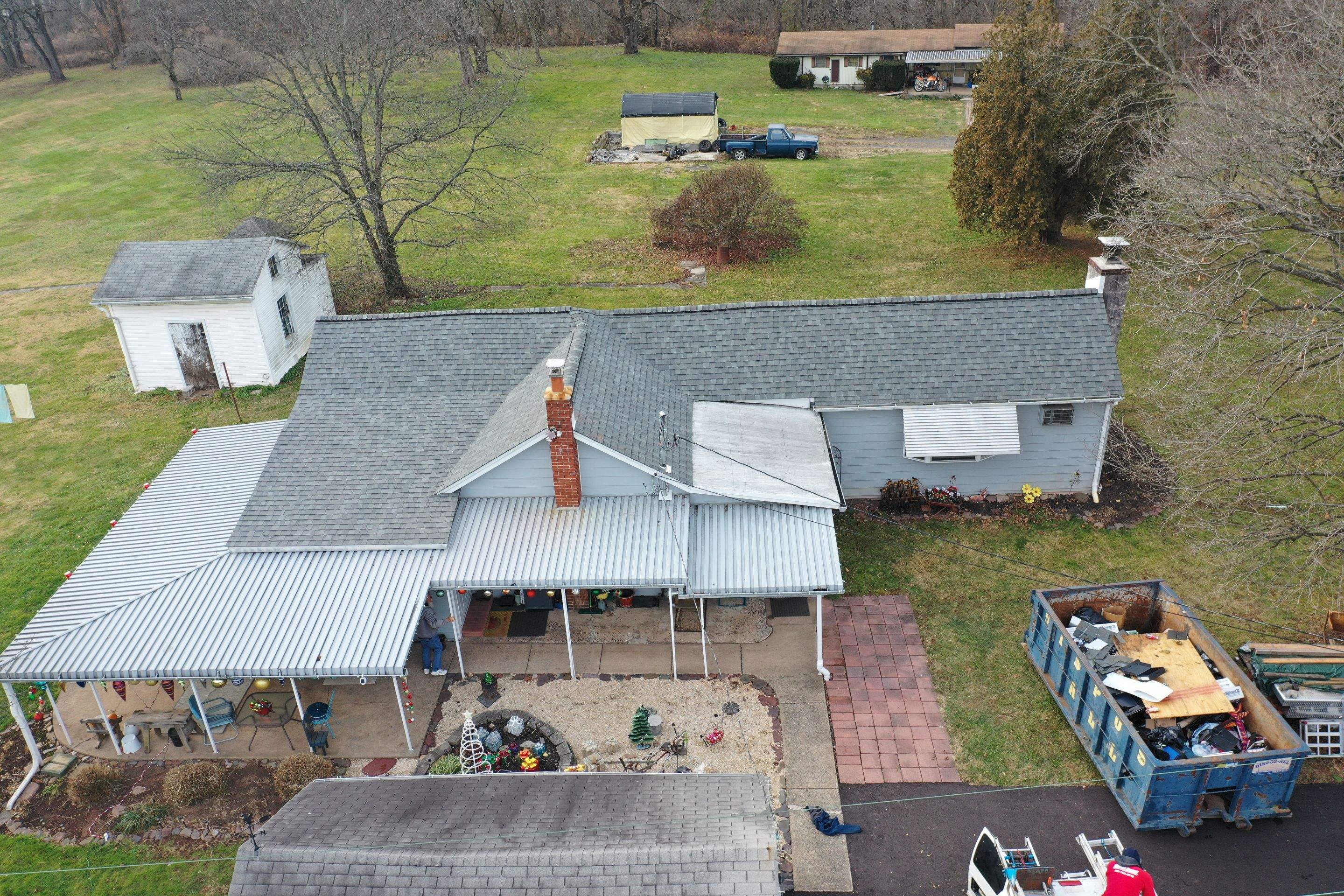Roofing Installation using CertainTeed Landmark - Georgetown Gray by Storm Guard of Ches-Mont PA