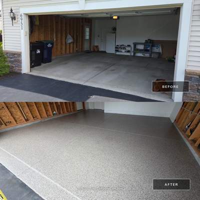 Vintage Bedstone Garage Coating