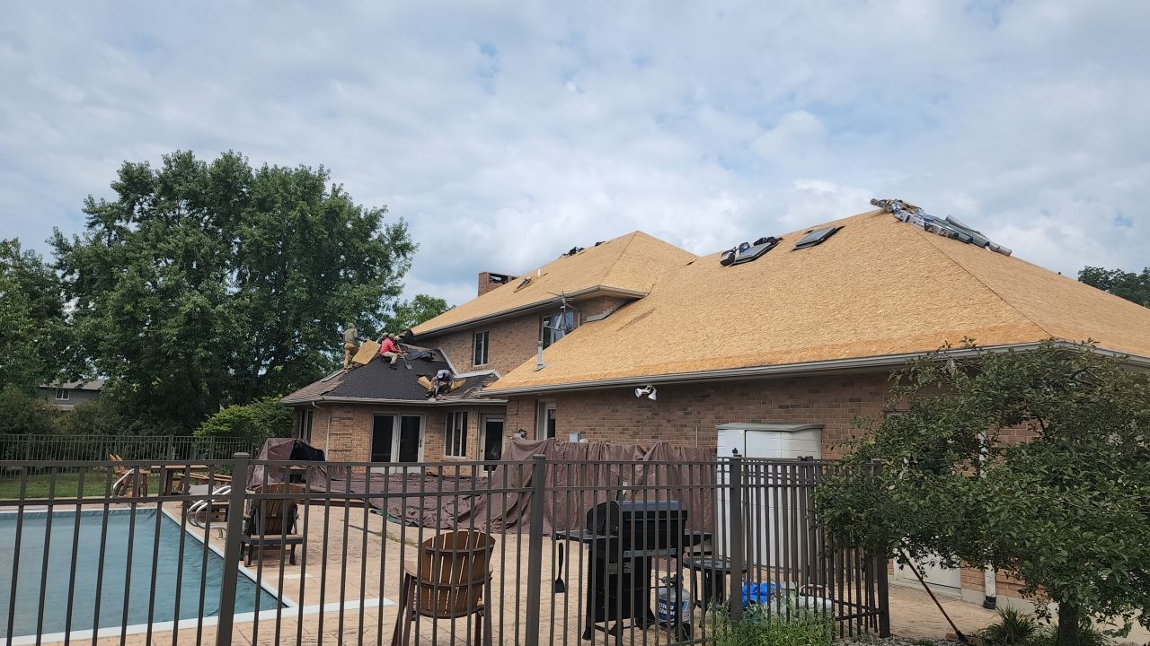 Residential Roofing Repair using GAF Timberline HDZ Shakewood by Nitro Roofing and Construction