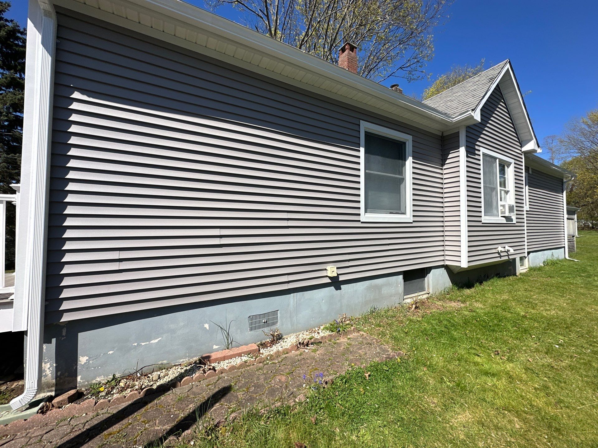 Siding Installation using Certainteed Monogram Granite Gray by A Plus Exterior