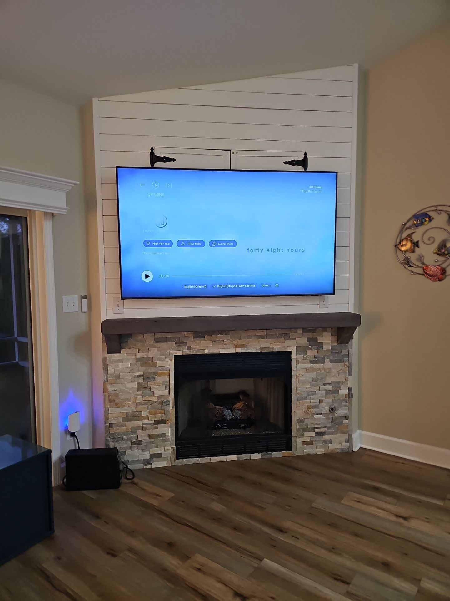 Fireplace TV Mounting Projects by Hangman Mounting & Installation 