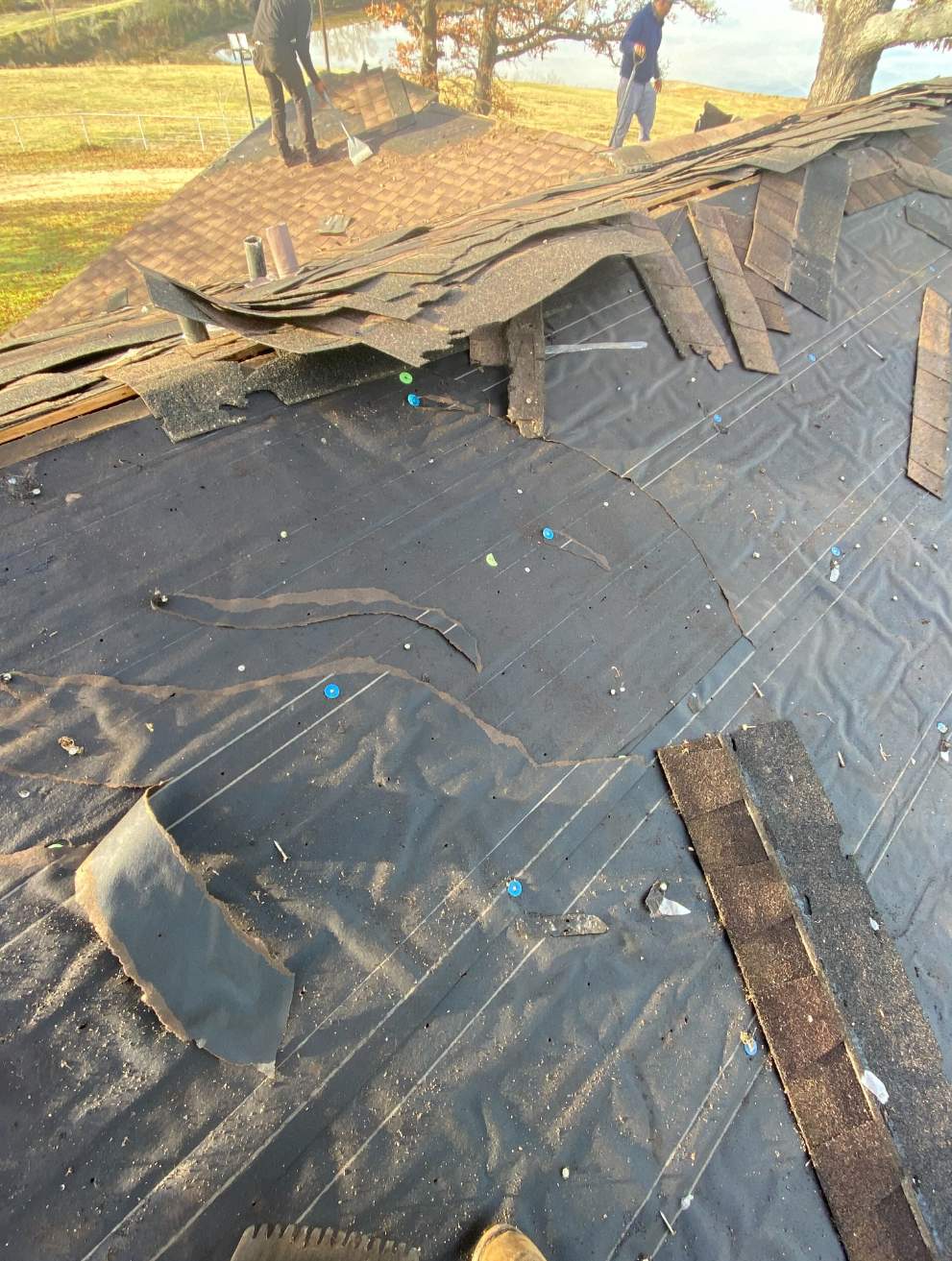 Project in Grand Saline by Rhino Roofing and General Contracting, LLC