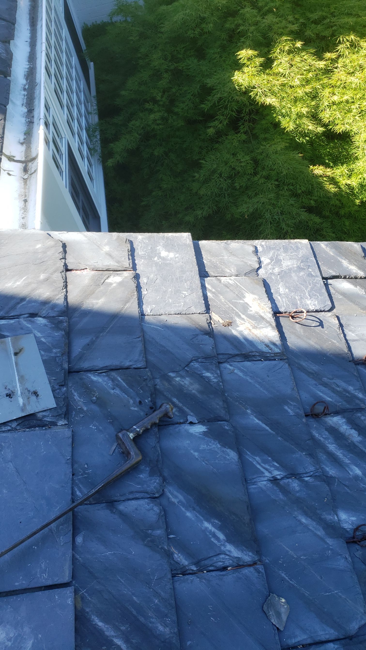 Slate repair in Guilford by Roof Right Inc