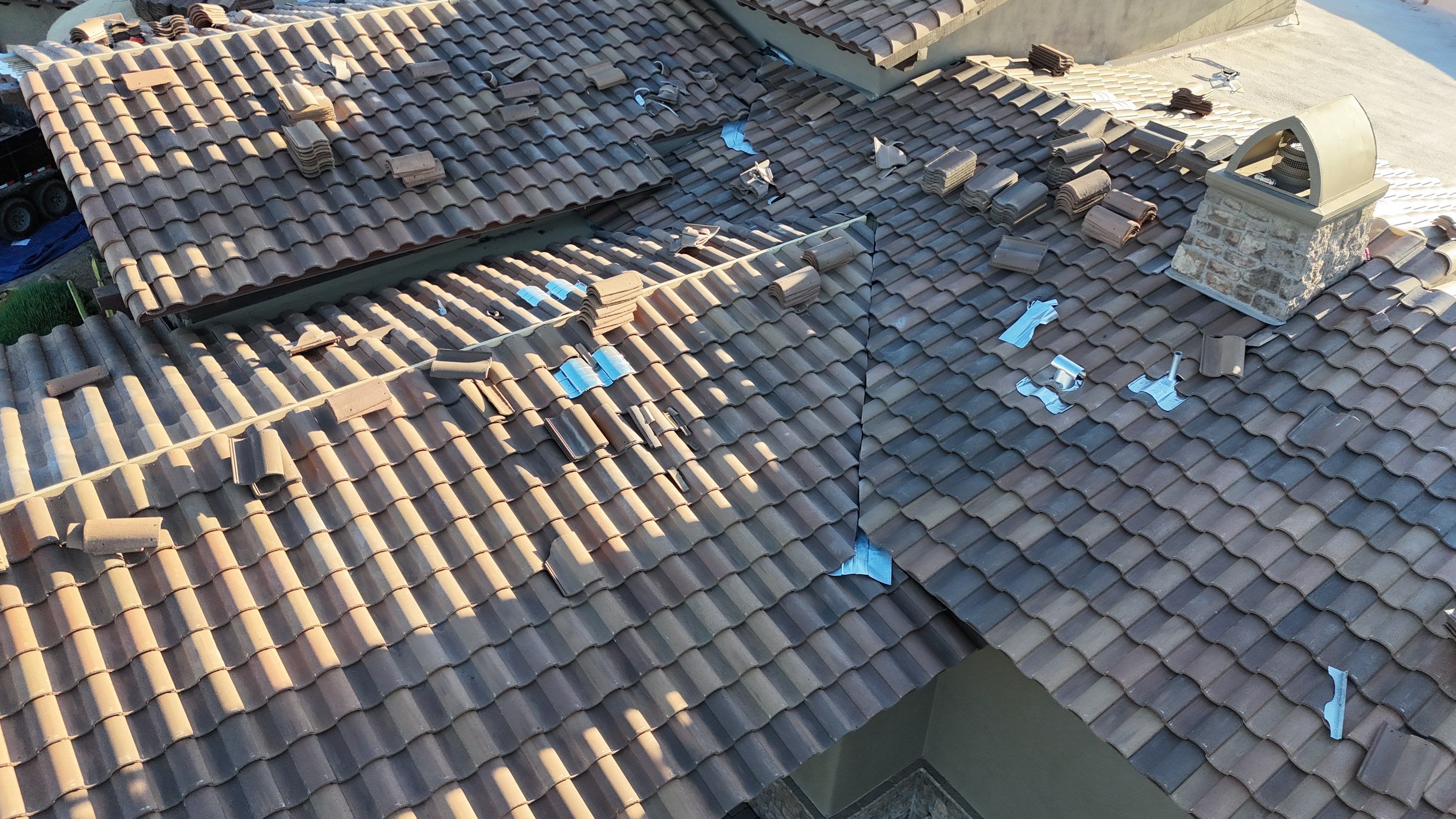 Project in Scottsdale by Saint Roofing