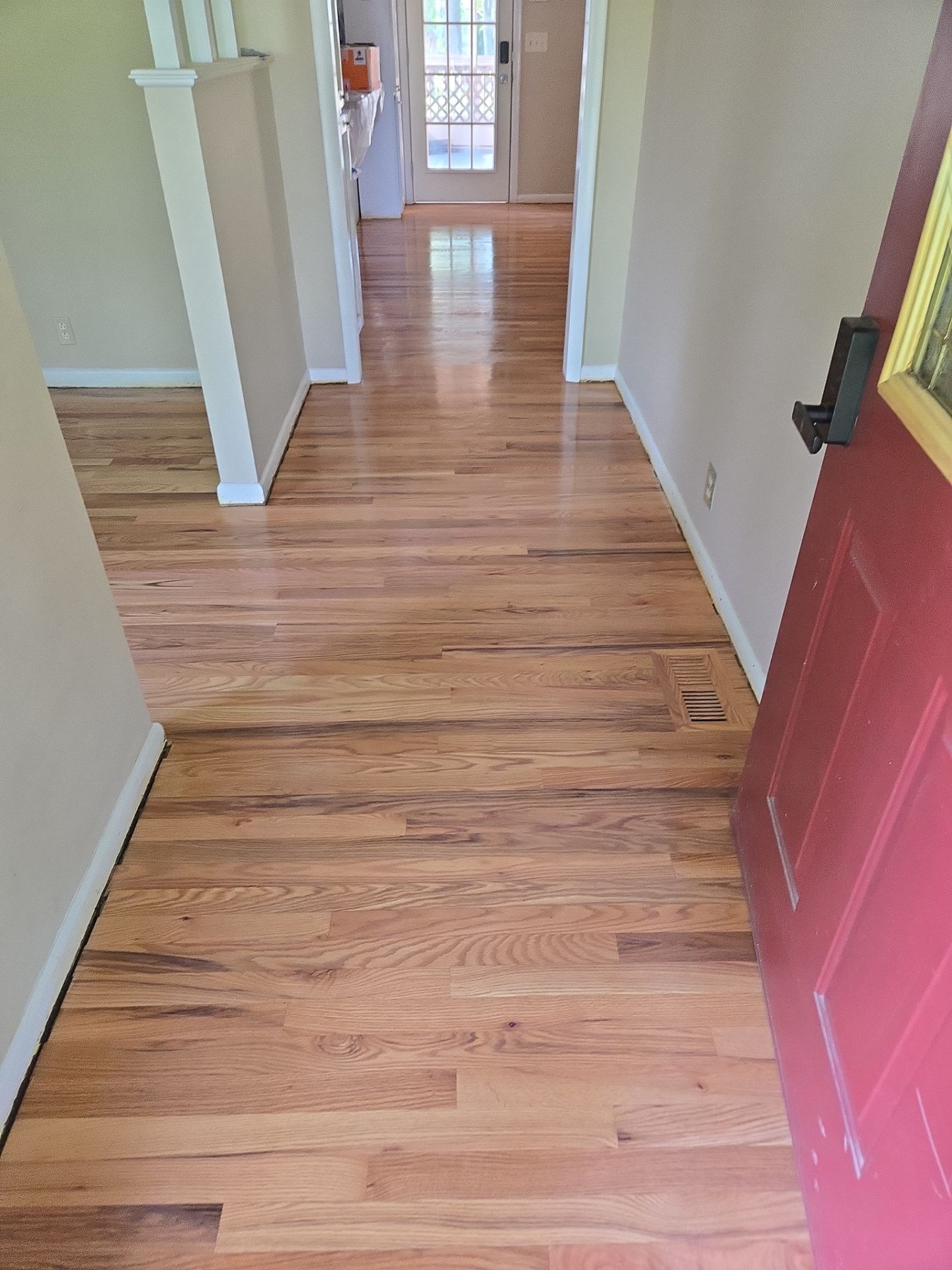 Natural Satin Refinish  by Footprints Floors of Nashville