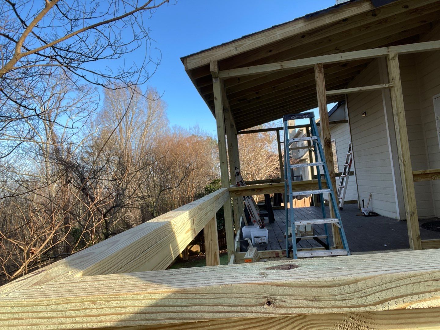 Southwood Screened Porch by Pillar and Pine
