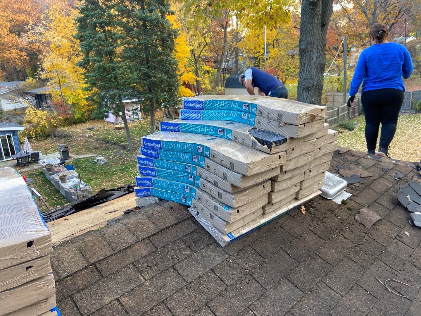 Roof Replacement using CertainTeed Landmark by 180 Contractors