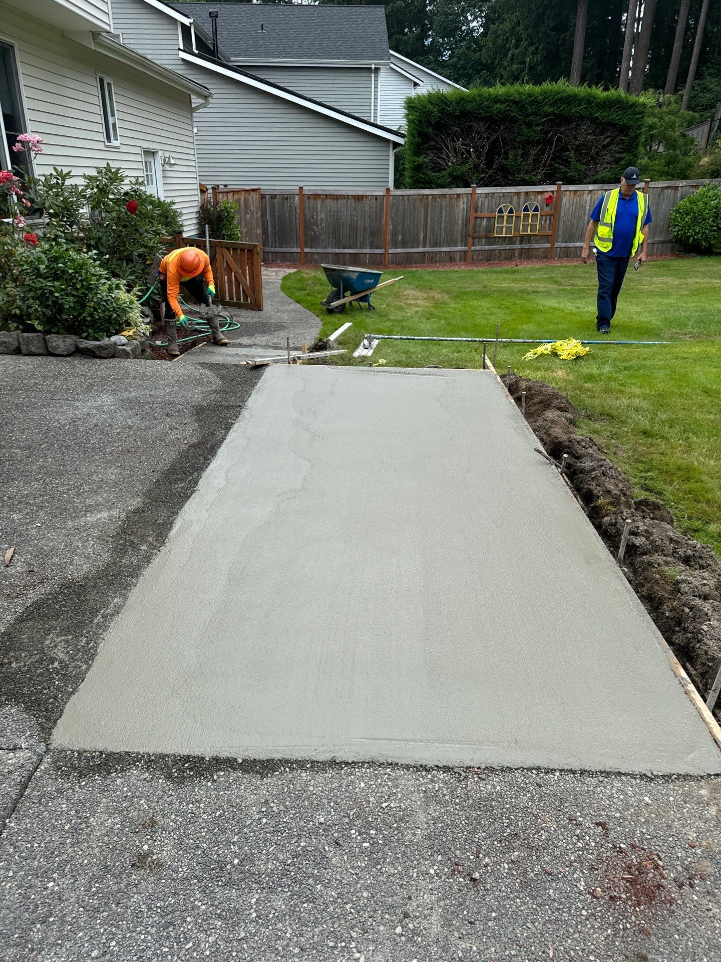 Luis | Concrete Driveway by Jireh Asphalt & Concrete Inc 