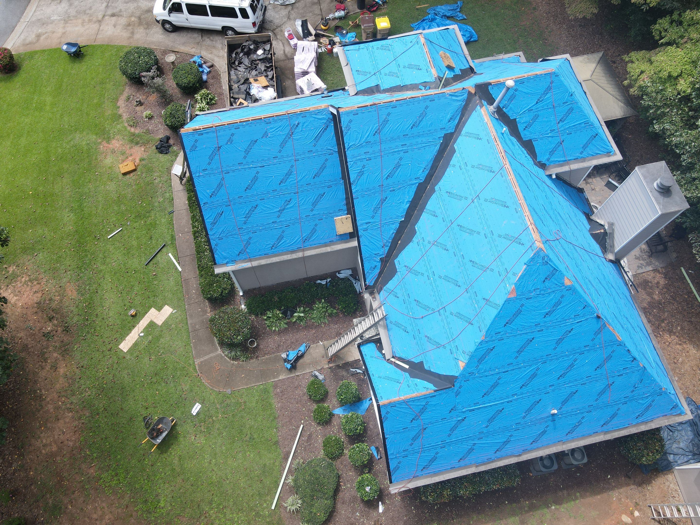 Residential Roofing Installation using Owens Corning by Inspector Roofing and Restoration