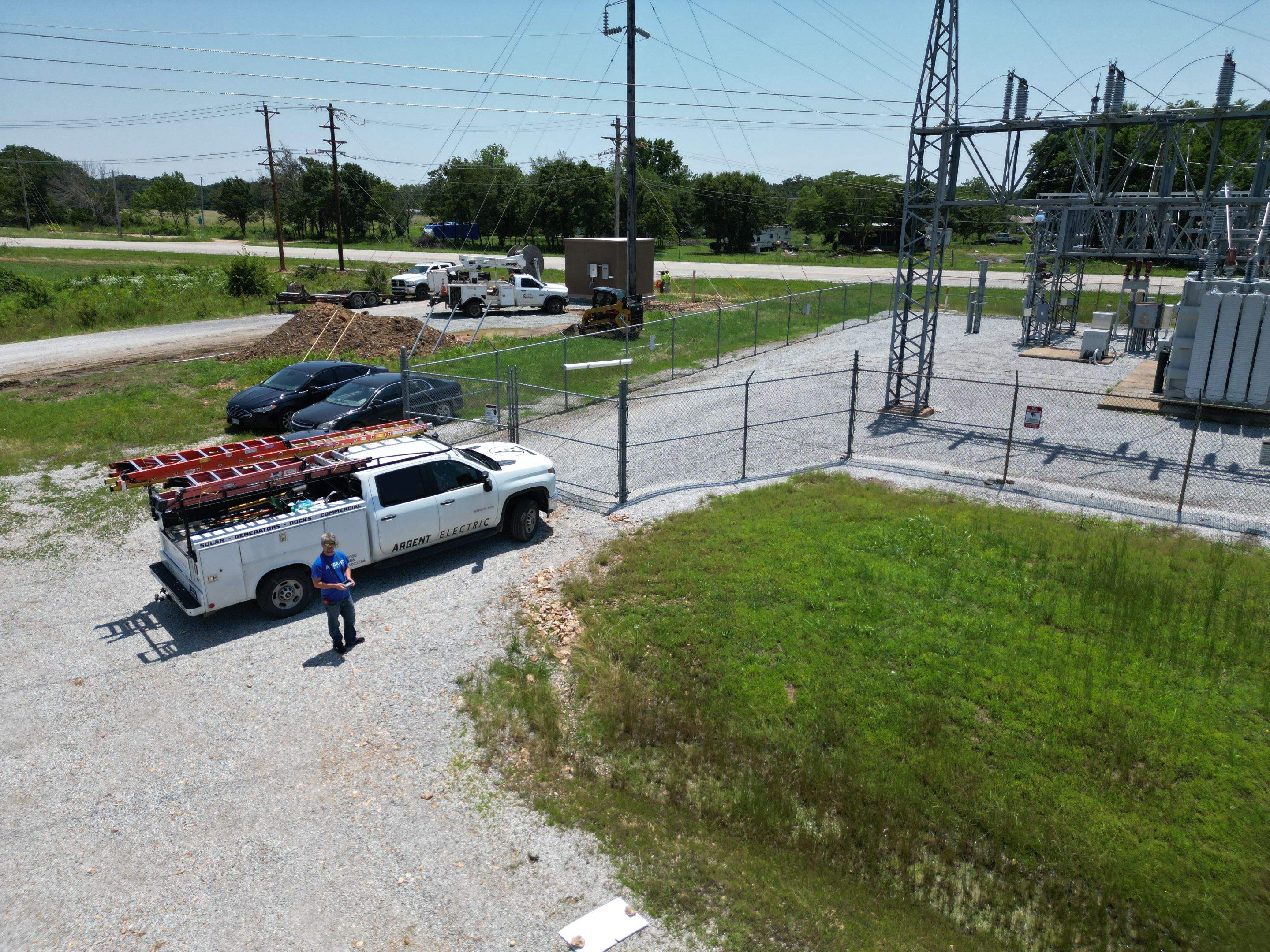 FIBER OPTIC UTILITY BUILDING by Argent Electric LLC