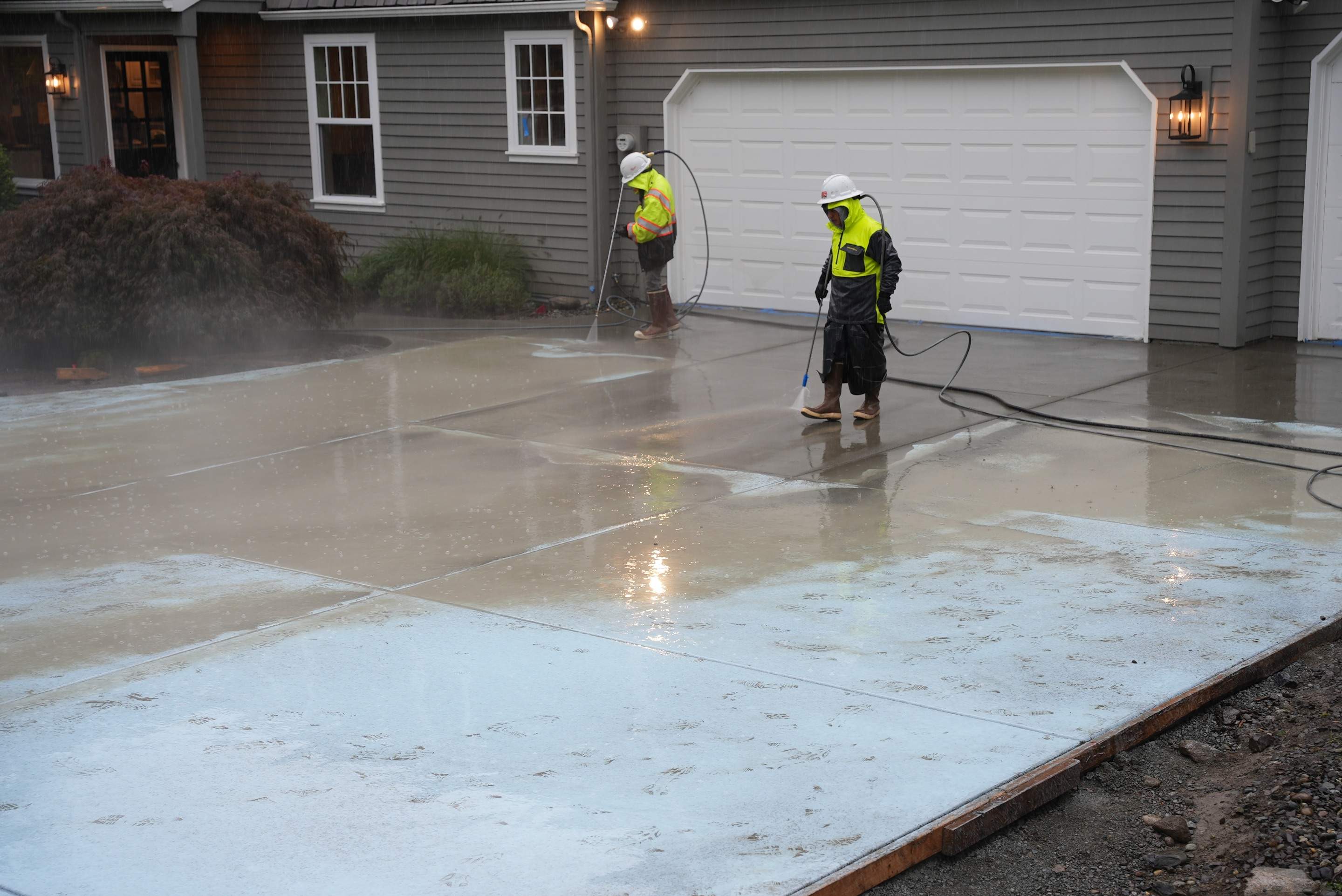 Sand Finish Concrete Driveway & Power Wash | Woodinville  by Jireh Asphalt & Concrete Inc 