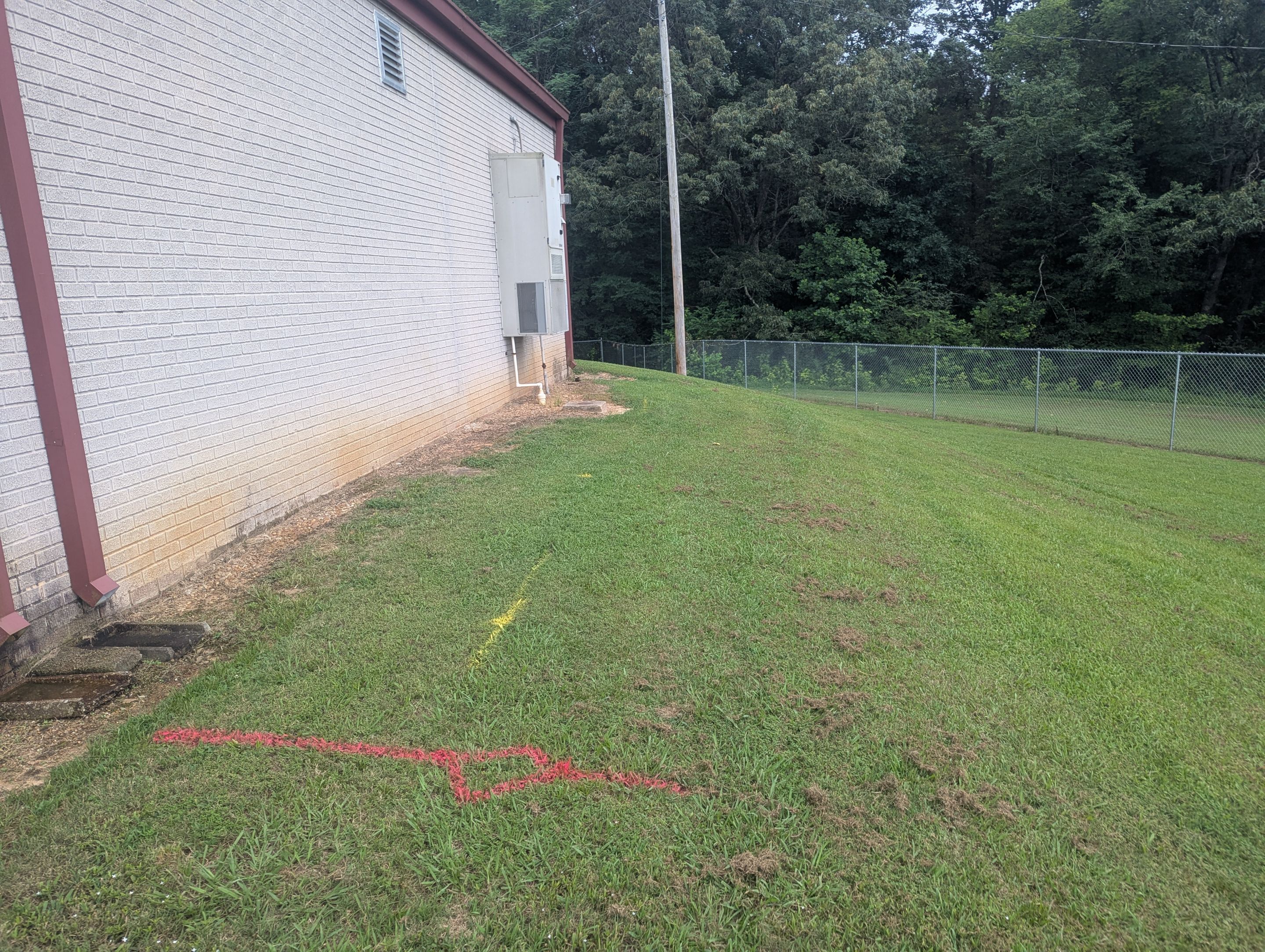 Utility Locate and GPR (School Project) by Alsip Locating Service, LLC