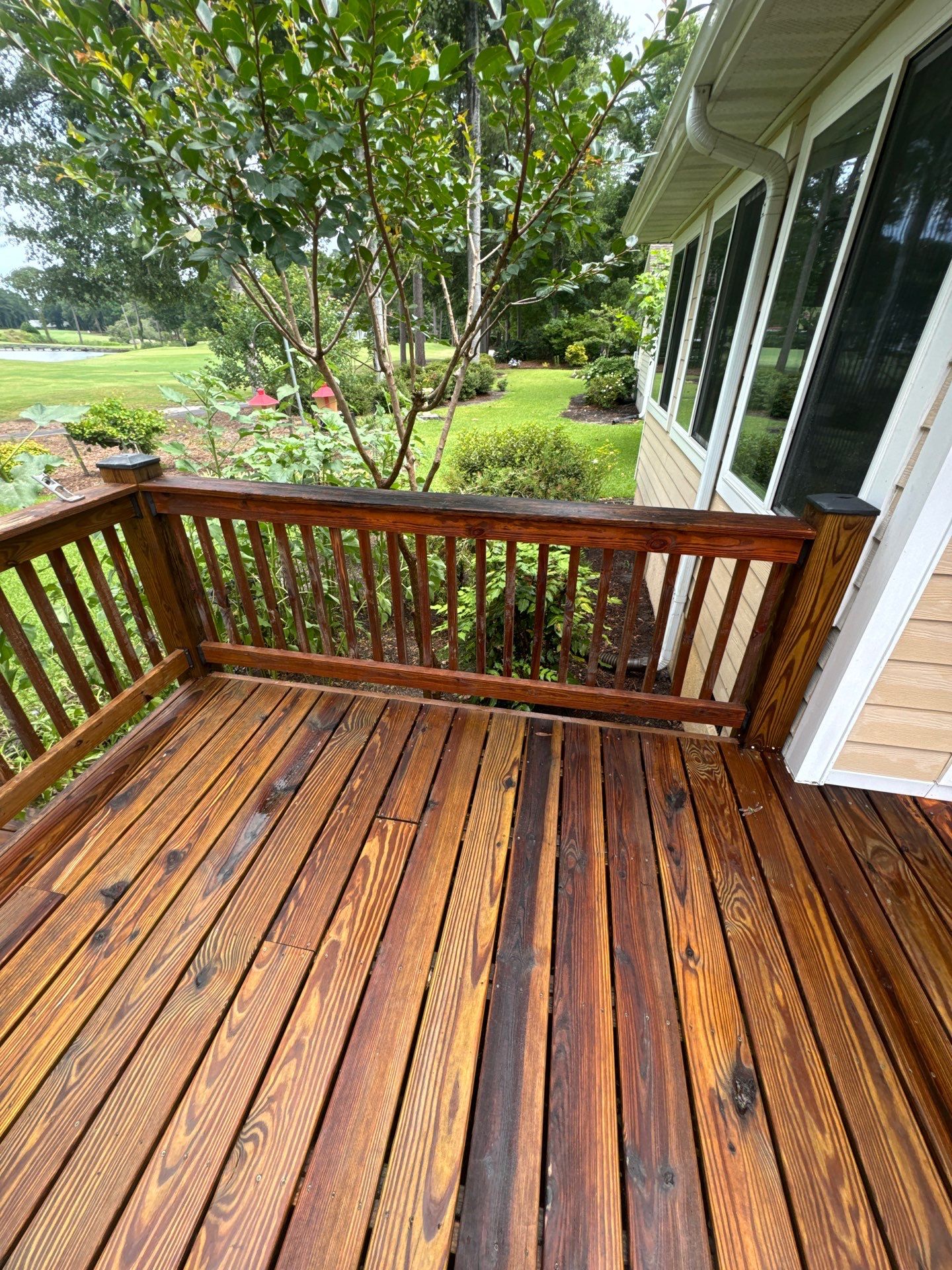 Weathered Deck using Wood Sealant by DuraSeal