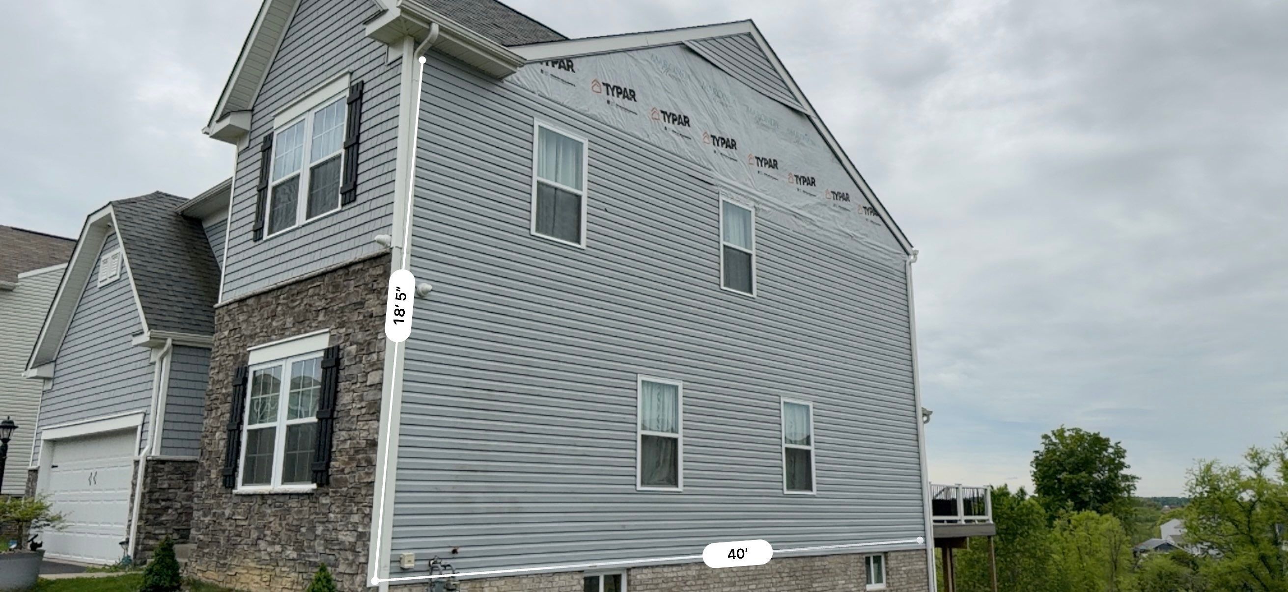 Siding repair in imperial PA by Ideal Siding Pittsburgh