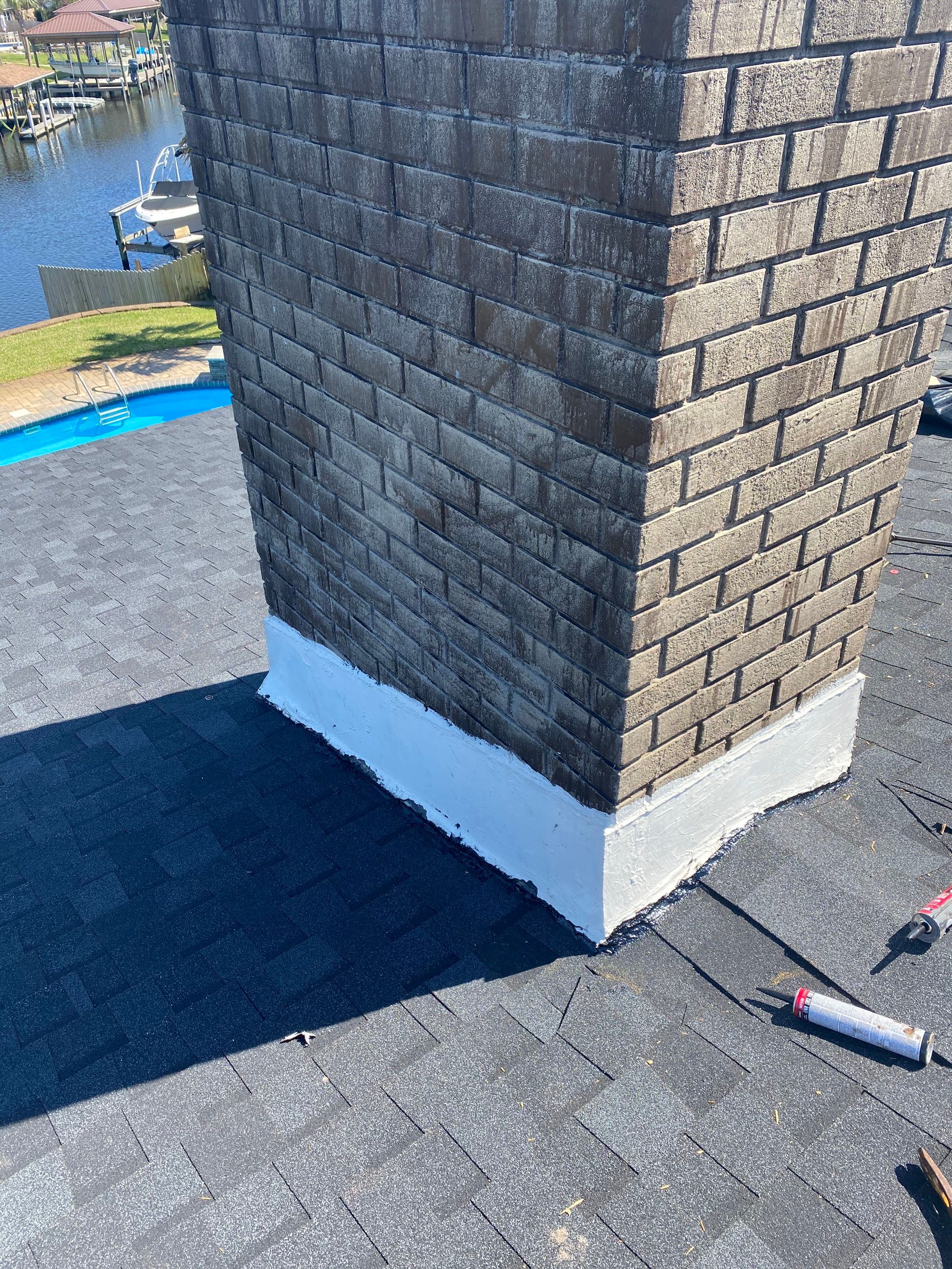 Residential Roof Repair using Certainteed Shingles by Antoine Building Company