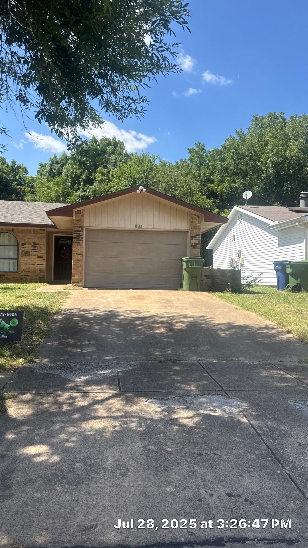 Project in Garland by Rhino Roofing and General Contracting, LLC