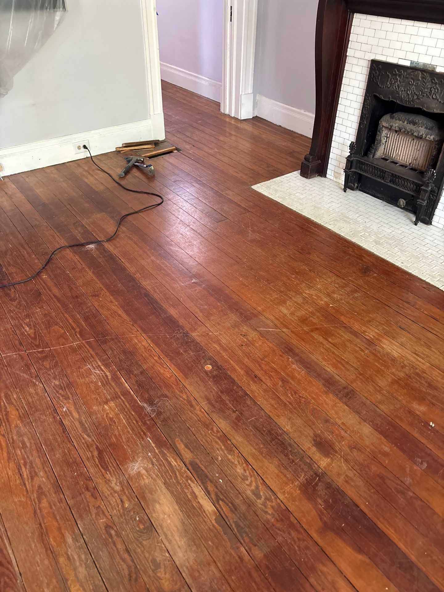 Historic Refinish Project in Covington by Footprints Floors Kentucky