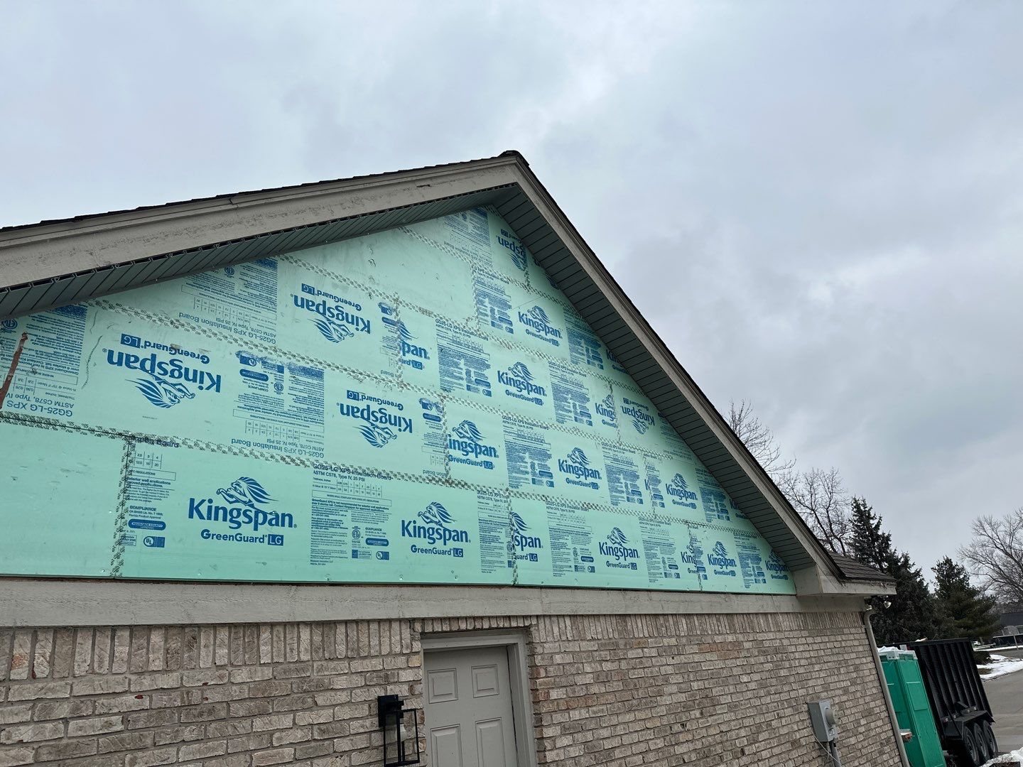 Siding Replacement using Alside Costal Sage by 180 Contractors