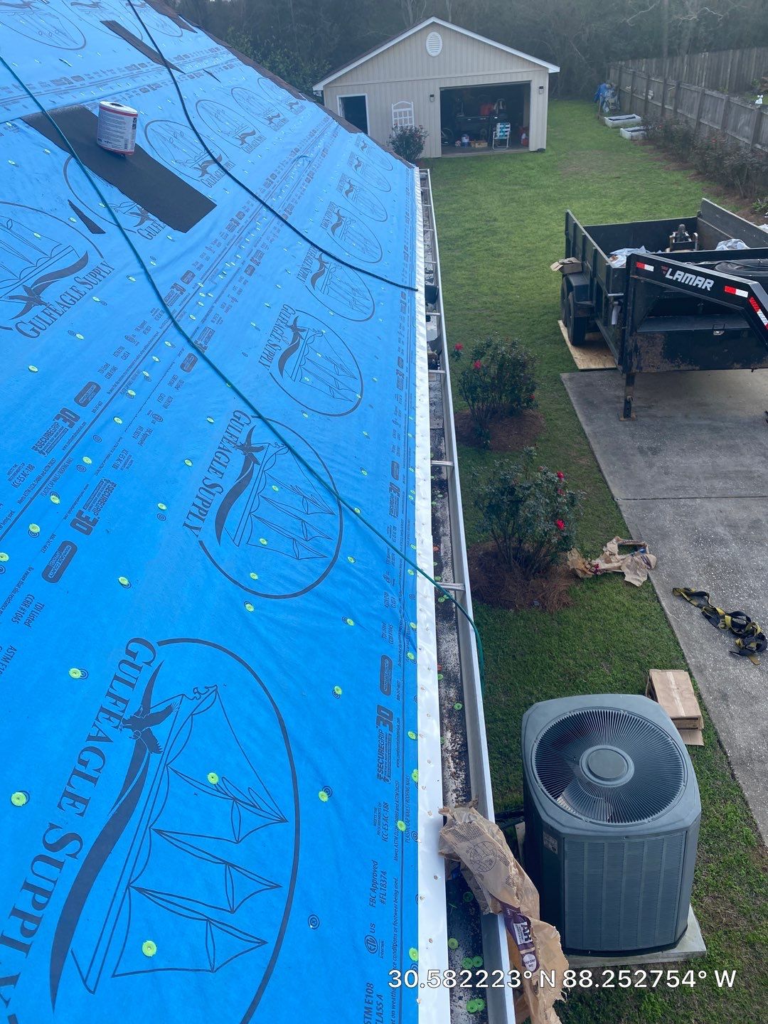 Residential Roofing Installation using Roof Replacement by American Roofing & Construction LLC