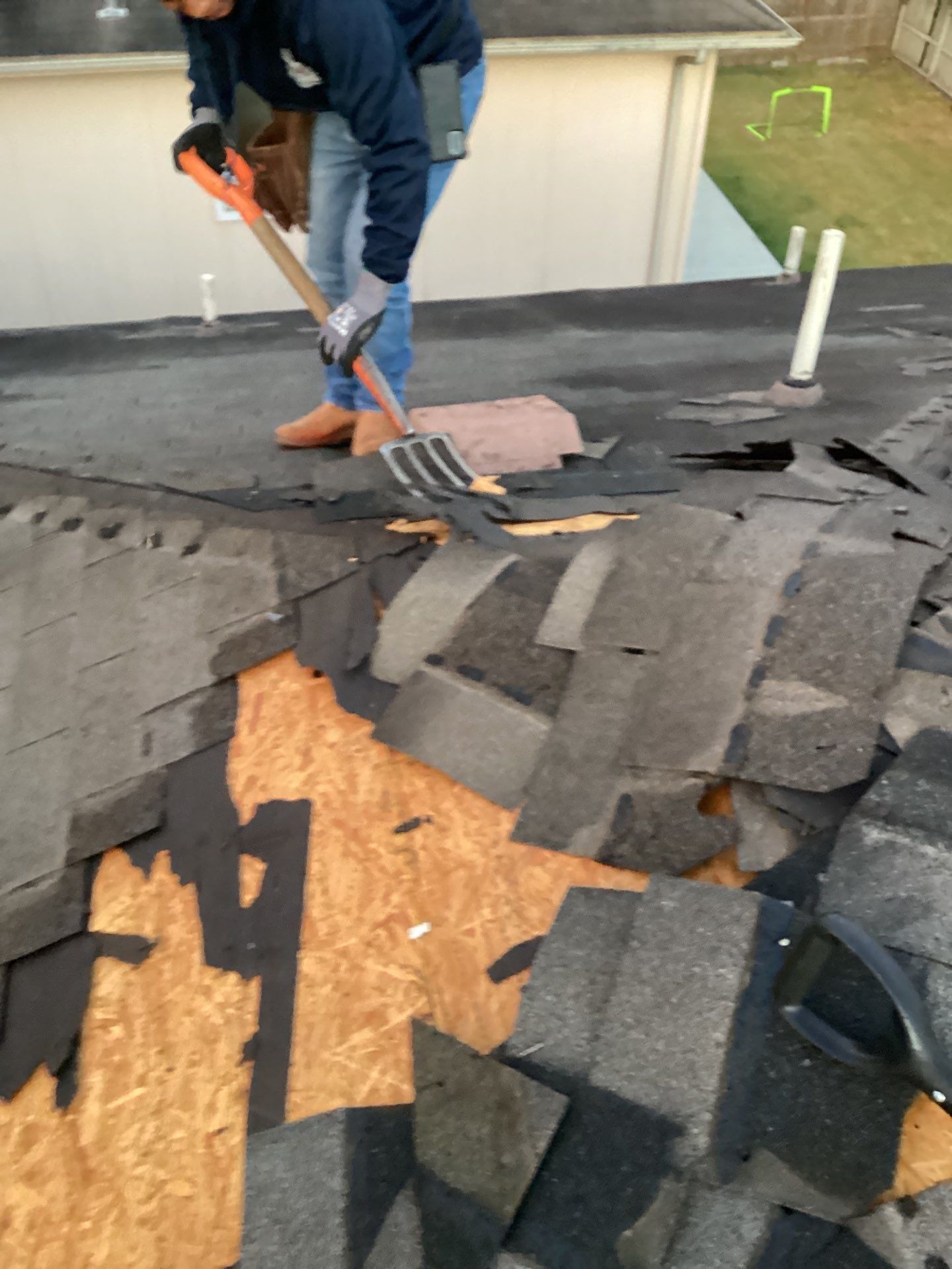 Residential Roofing Repair using Owen's Corning Duration (Lifetime) Shingles by Roof Repair Company