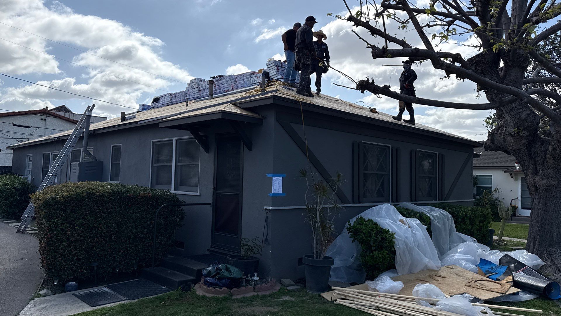 Residential Roofing Installation using Owens Corning Duration Cool Shingles by Hull Brothers Roofing