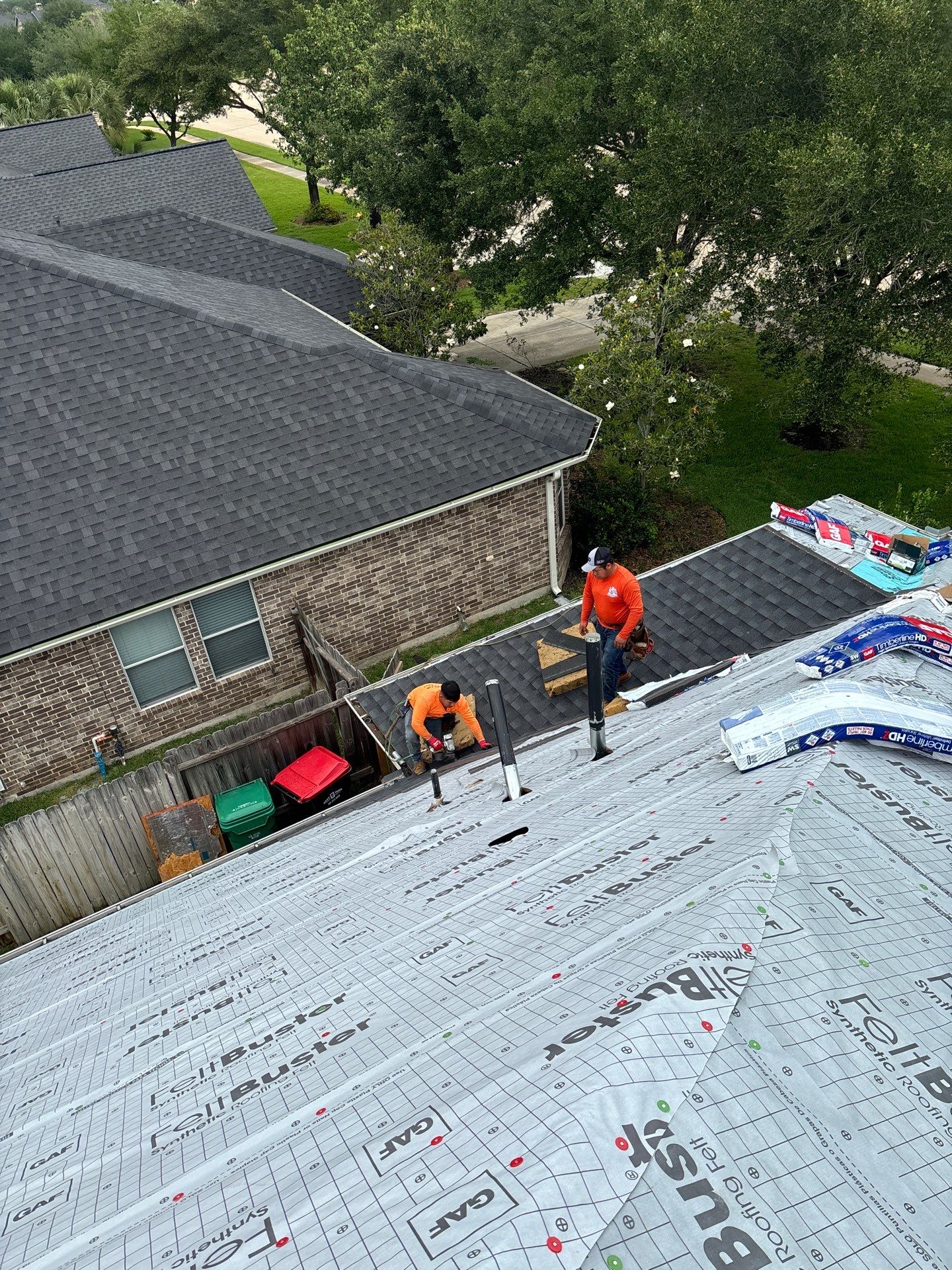 Roof Replacement in Firethorne, Katy TX by Roof Repair Company