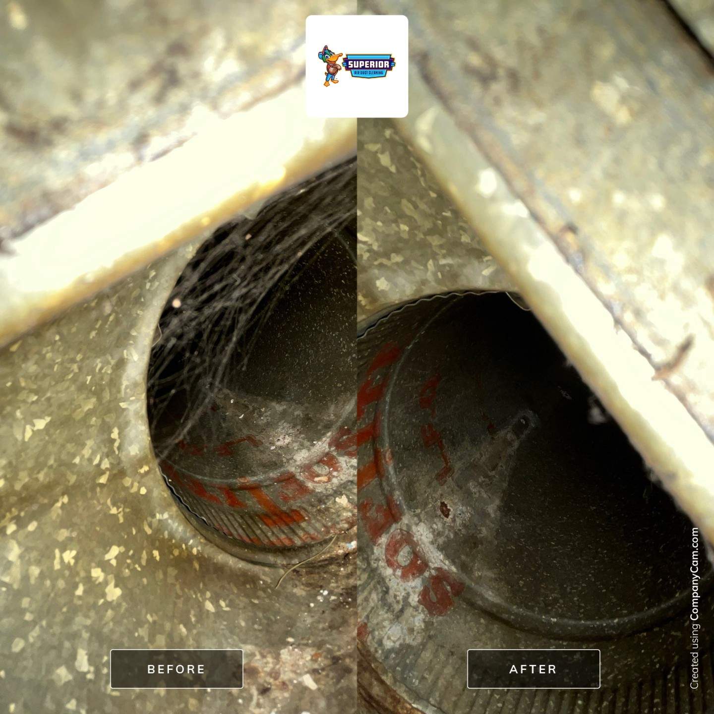 Air Duct Cleaning With a Vacuum Truck in Allison Park, PA. by Superior Air Duct Cleaning