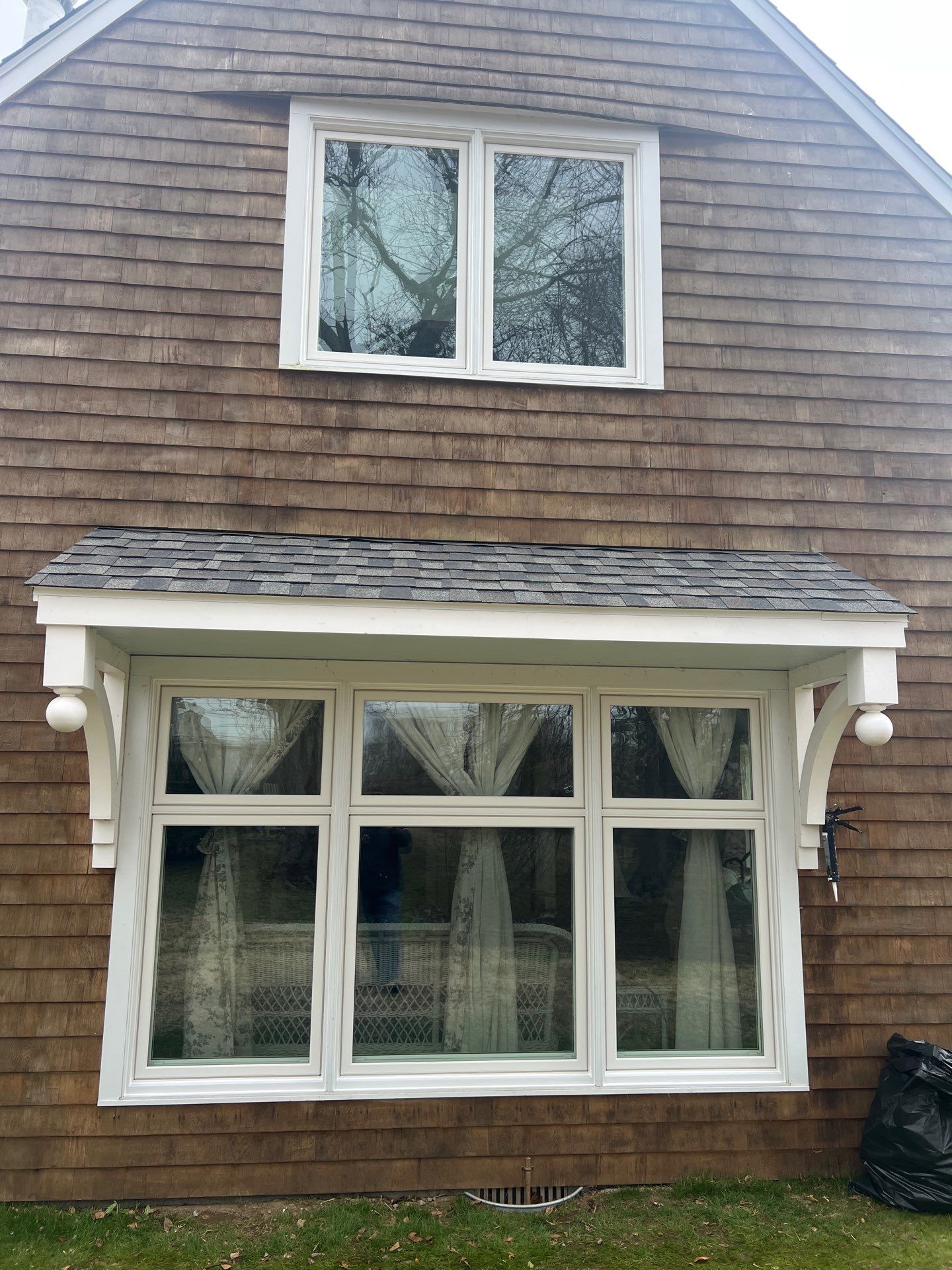 Complete Window Replacement with Clean Exterior Finish by DiGiorgi Roofing and Siding Inc