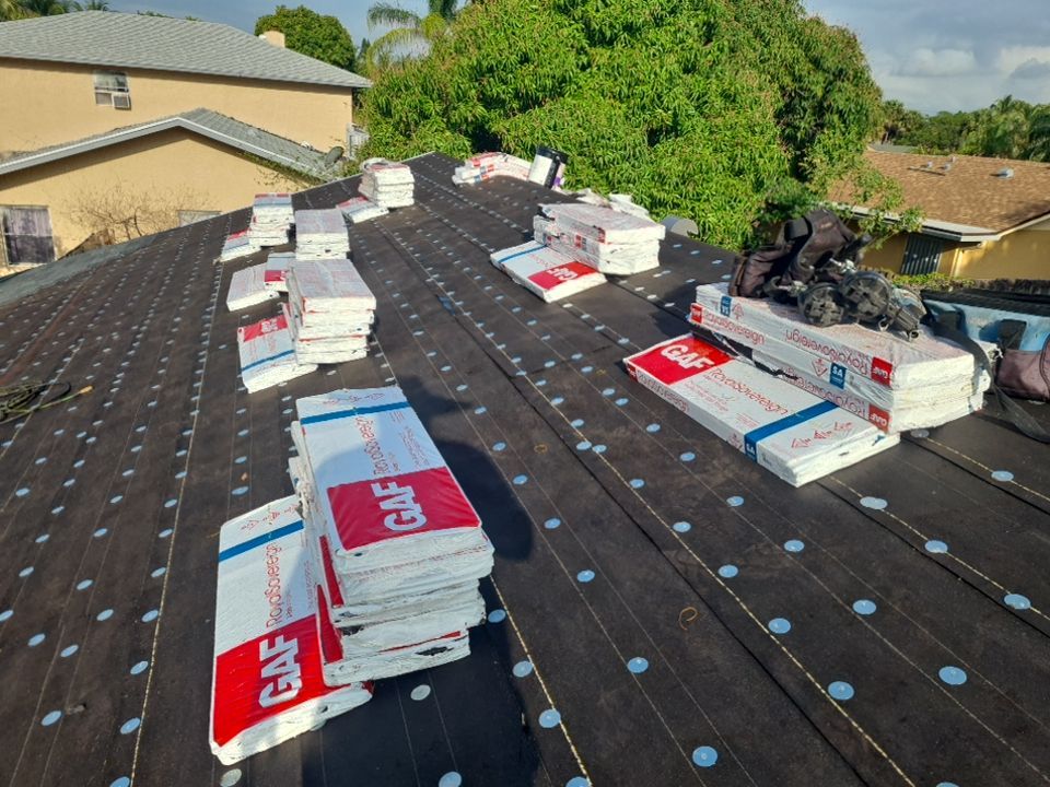 Residential Roofing Installation using GAF by BLUES BROTHERS ROOFING