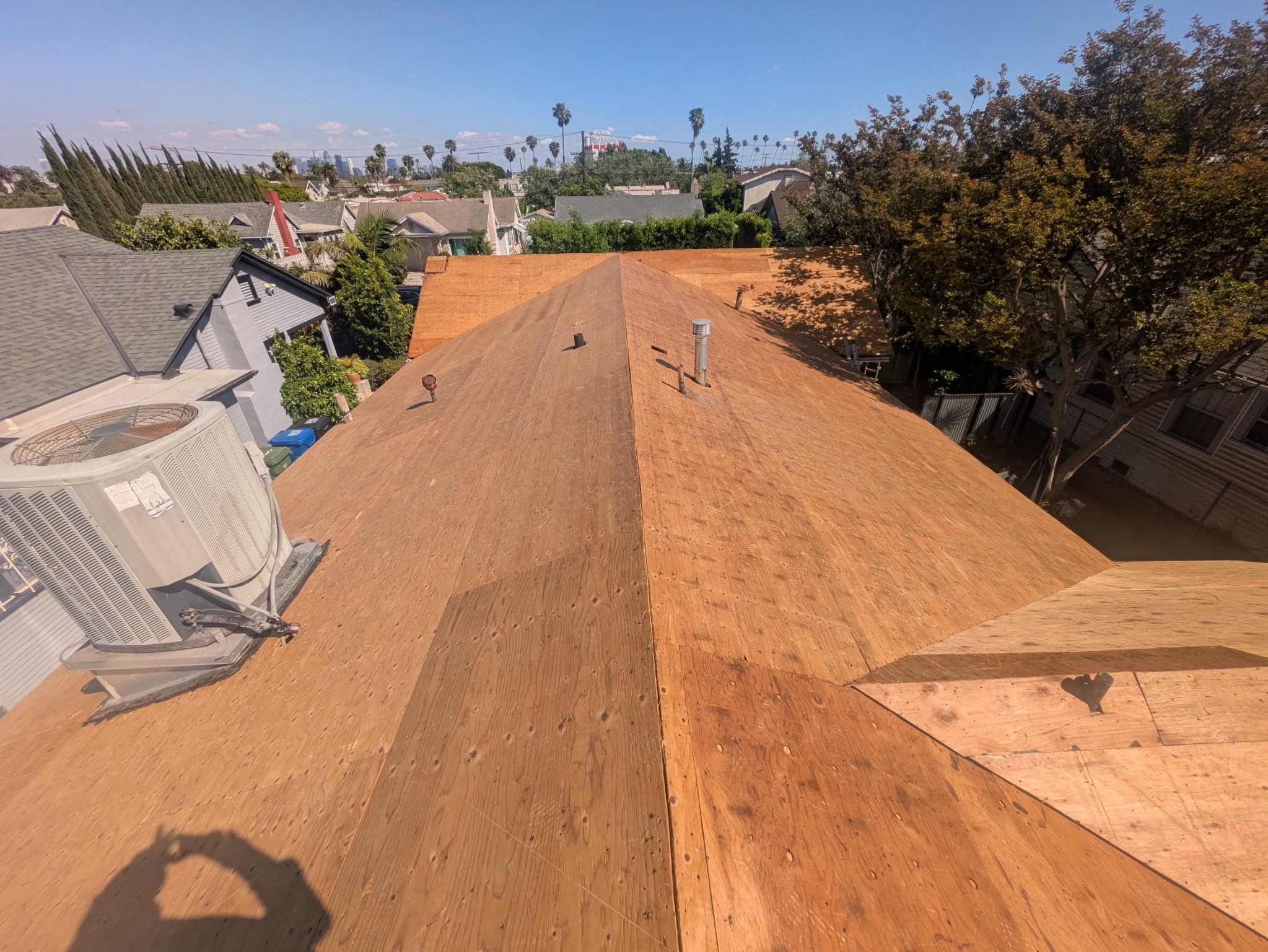 Residential project in Mid-City Los Angeles by Hull Brothers Roofing
