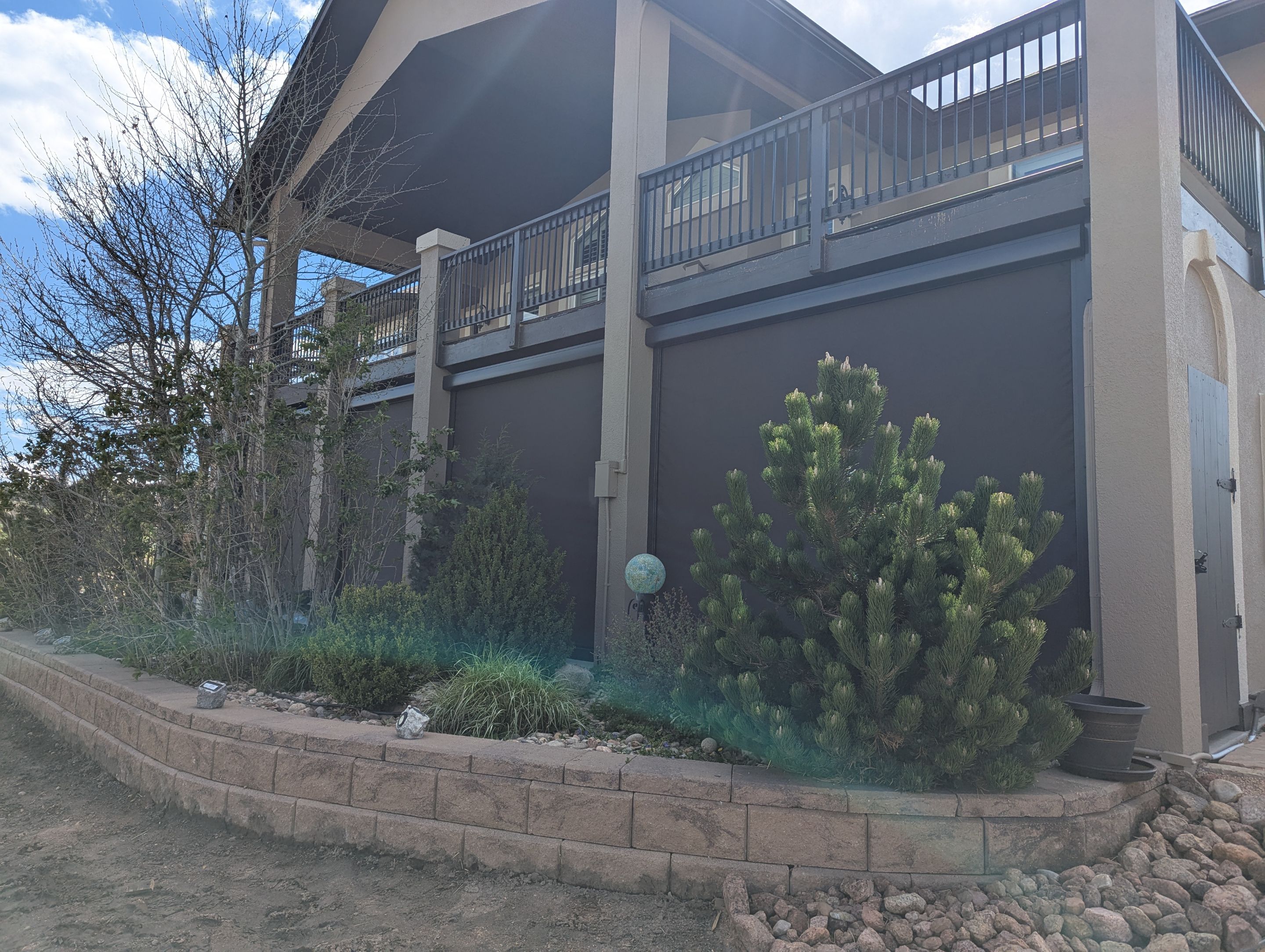 Motorized Screens using Azenco Outdoor by Outdoor Solutions Colorado