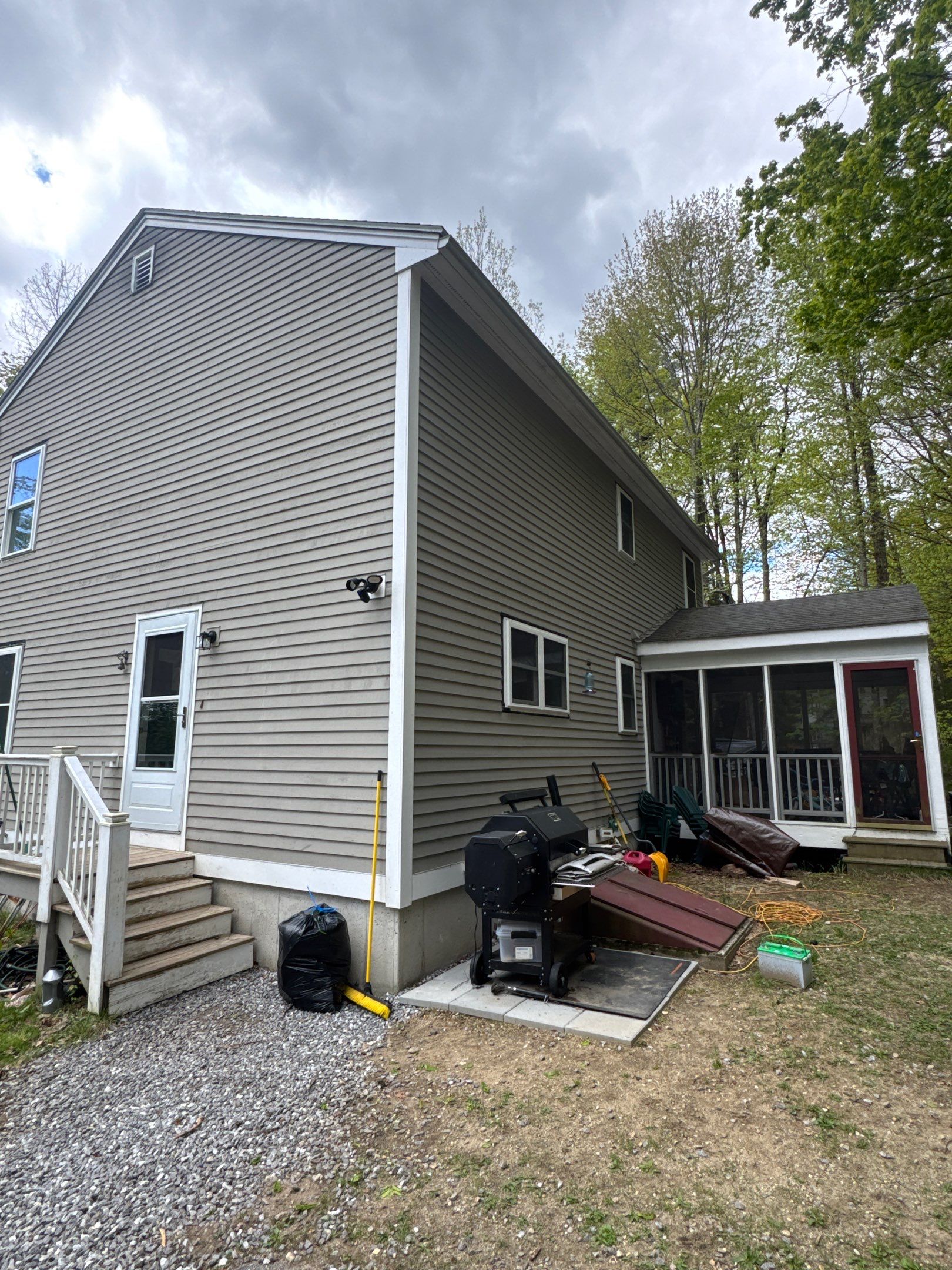 Vinyl Siding and AZEK PVC Trim Renovation in Weare by Compass exteriors