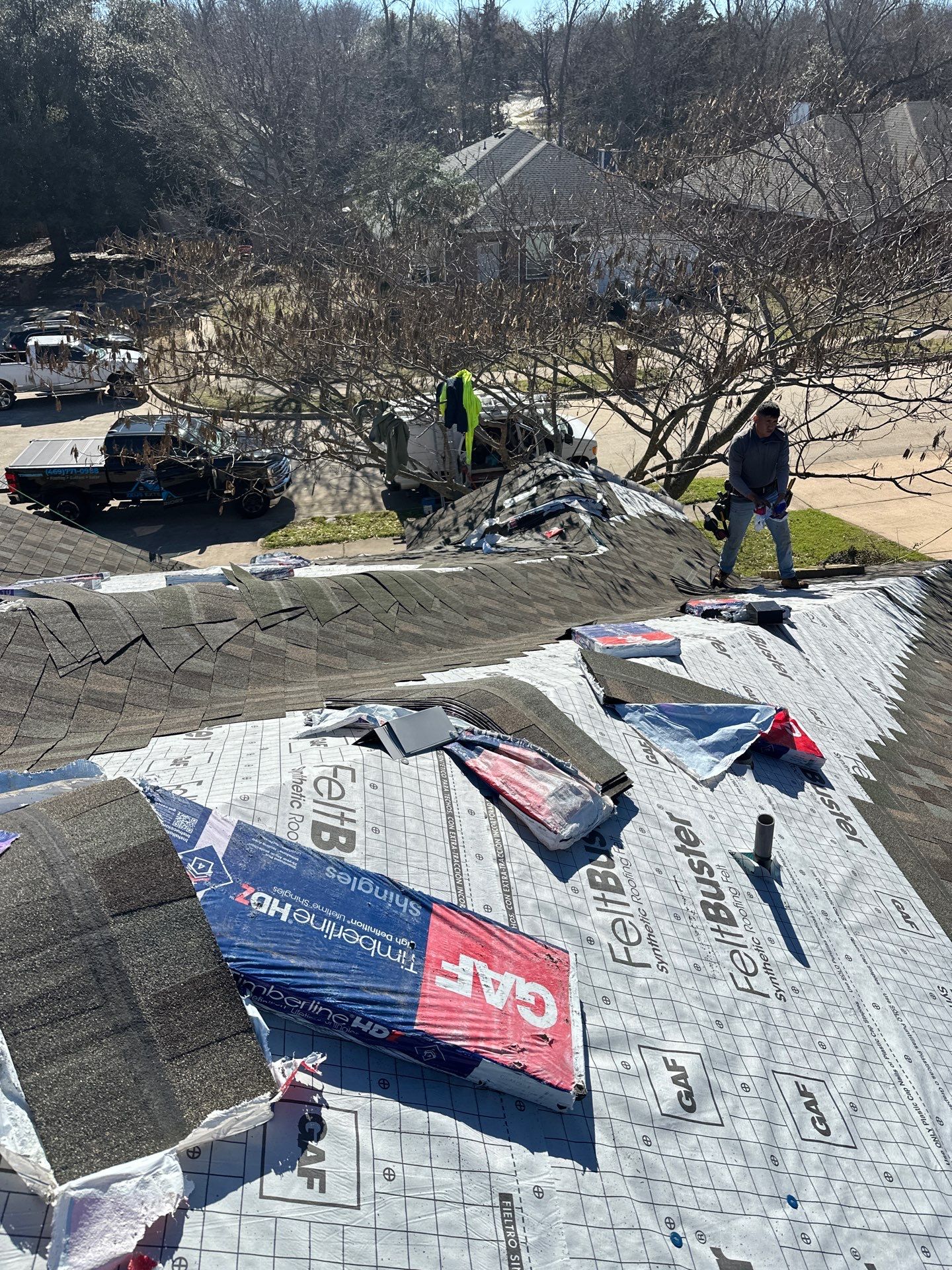 Project in McKinney  by Zeus Exteriors