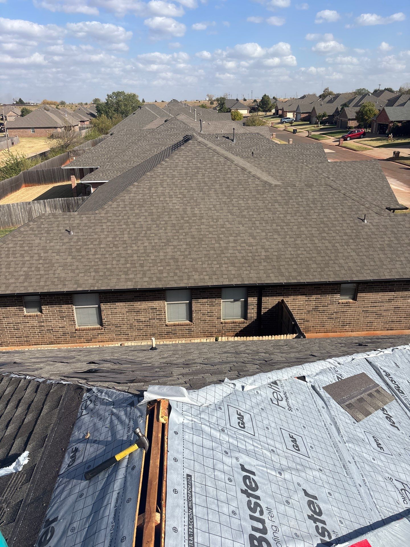 GAF - Weatherwood by Frontline Roofing and Construction
