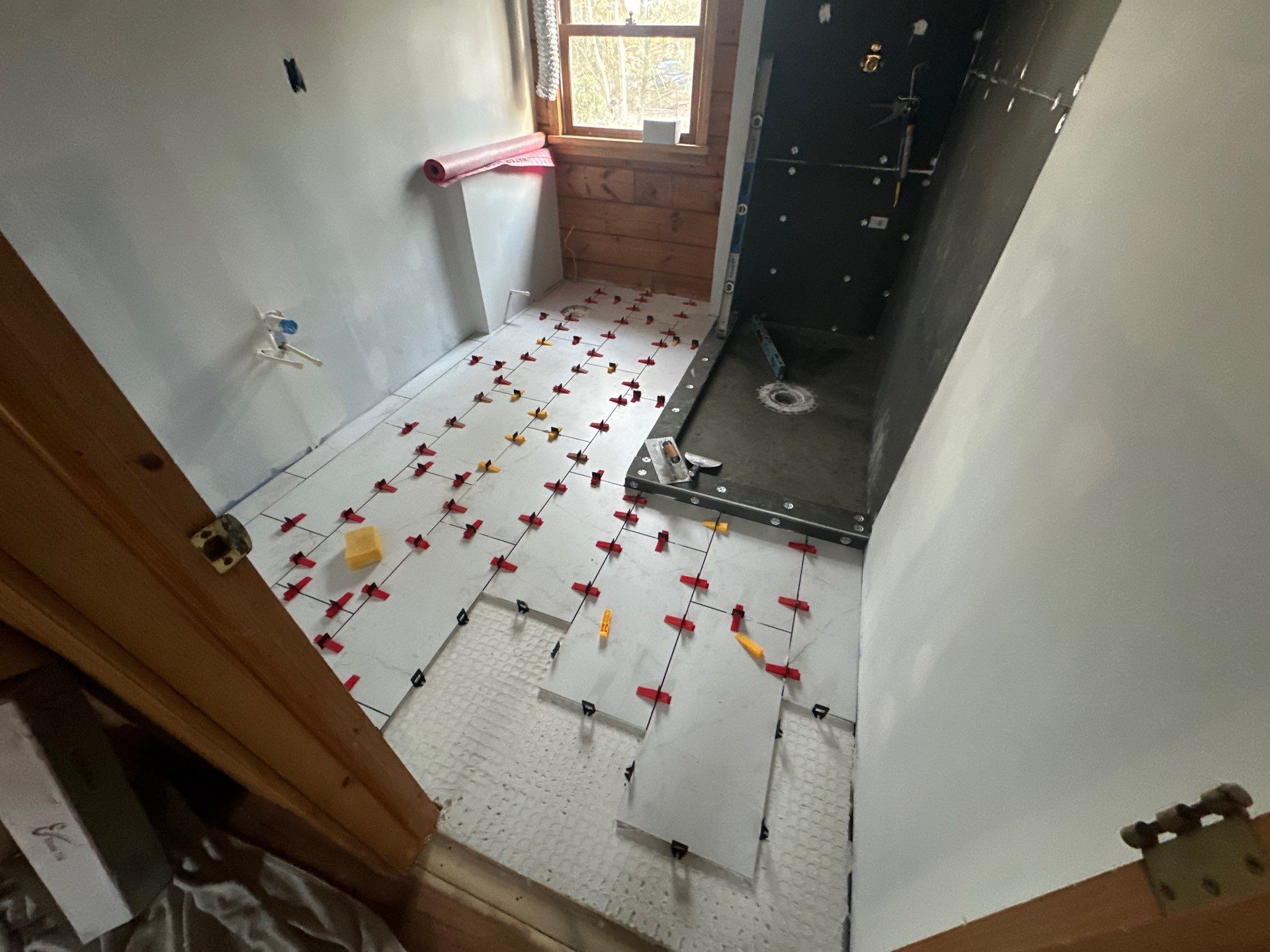 Brandt Double Bathroom Remodel by Integrity Tile and Home LLC