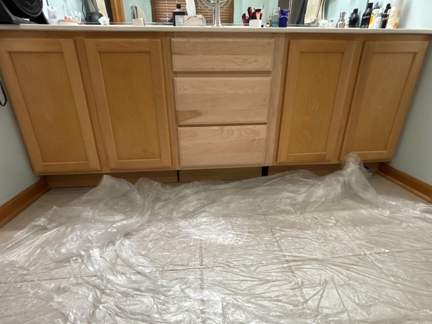 Kitchen Cabinet & Drywall Repair by Welter Home Services
