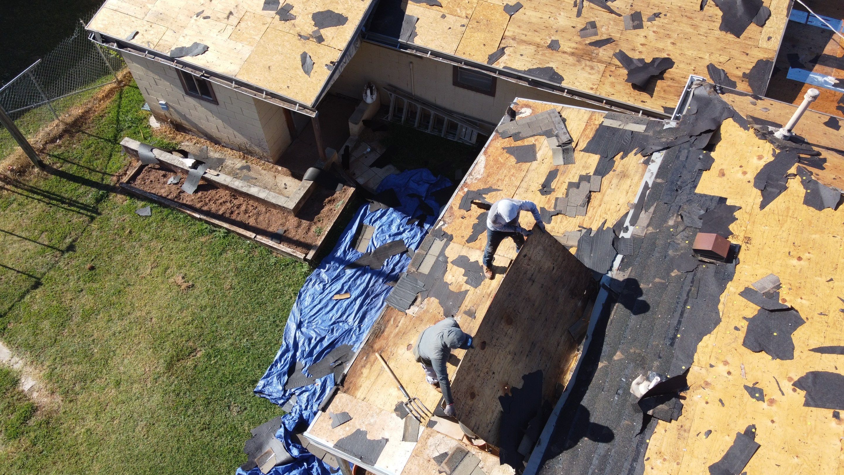 Residential Roofing Installation using GAF Natural Shadow  by A & H Roofing and Contracting