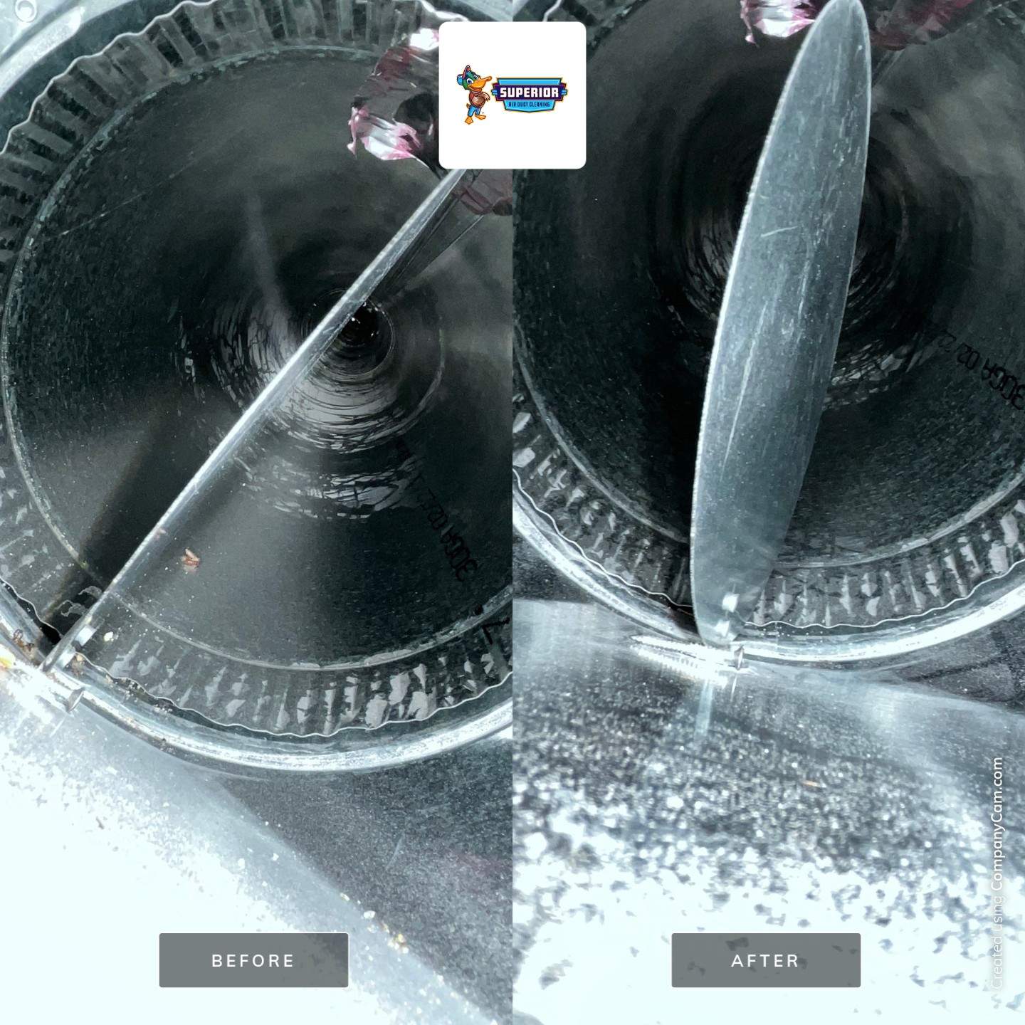 Air Duct Cleaning With a Vacuum Truck in Cranberry Twp, PA by Superior Air Duct Cleaning