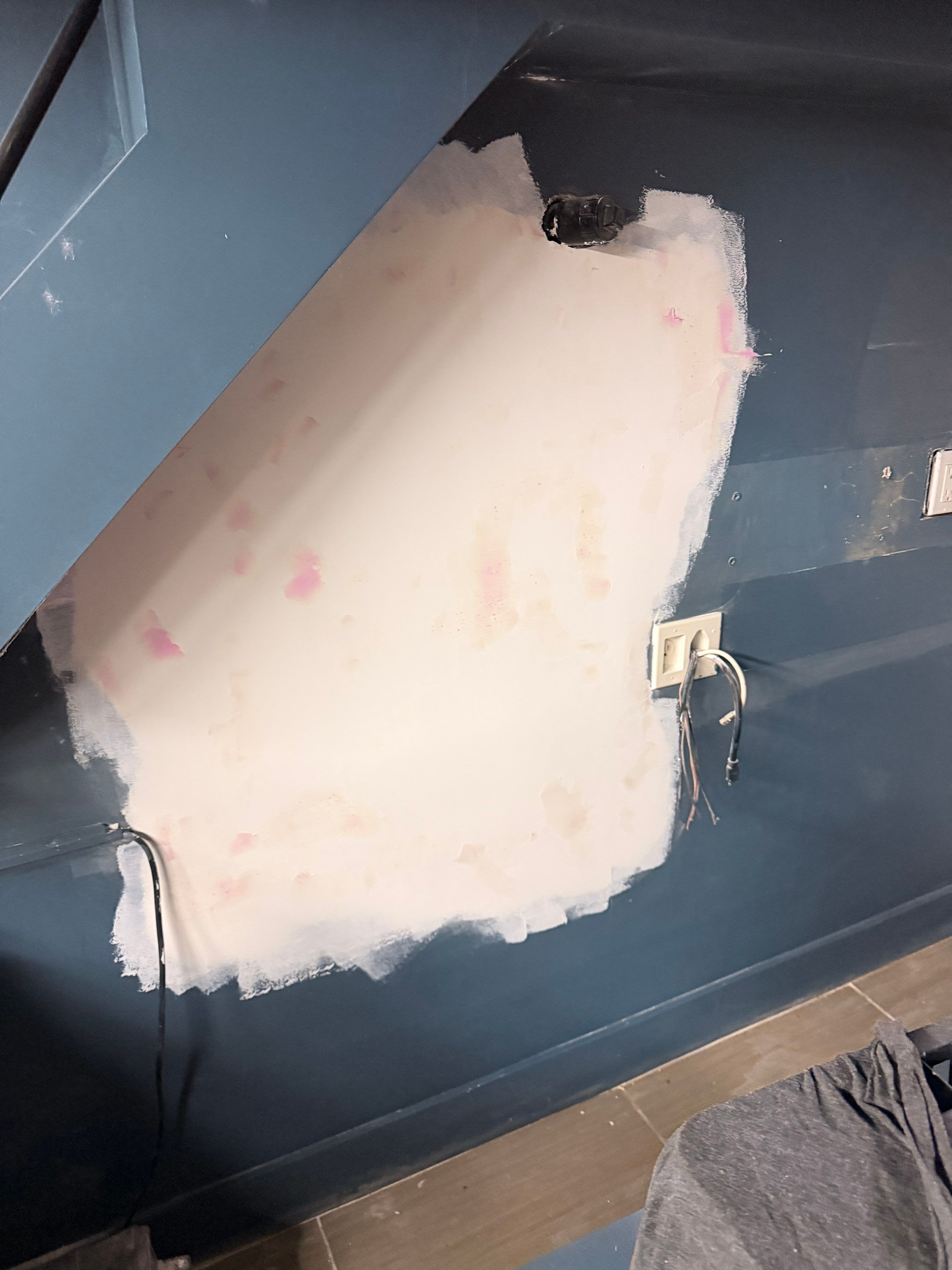 Wall Repair & Patching After Plumbing Leak Access by YVR Construction Group