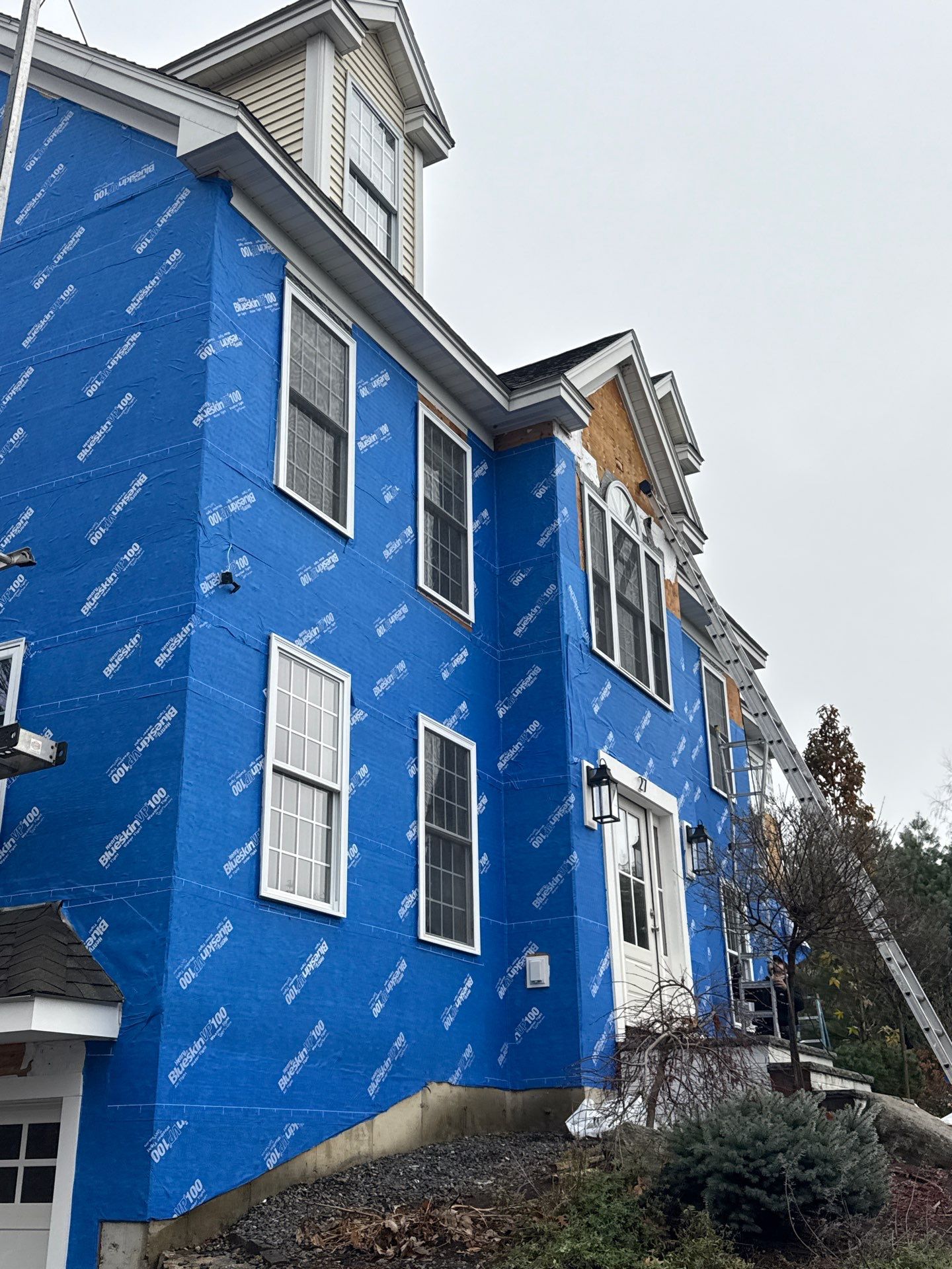 Complete Home Renovation with James Hardie® Clapboard & Shake Siding and Custom PVC Trim by Sensible Home Solutions